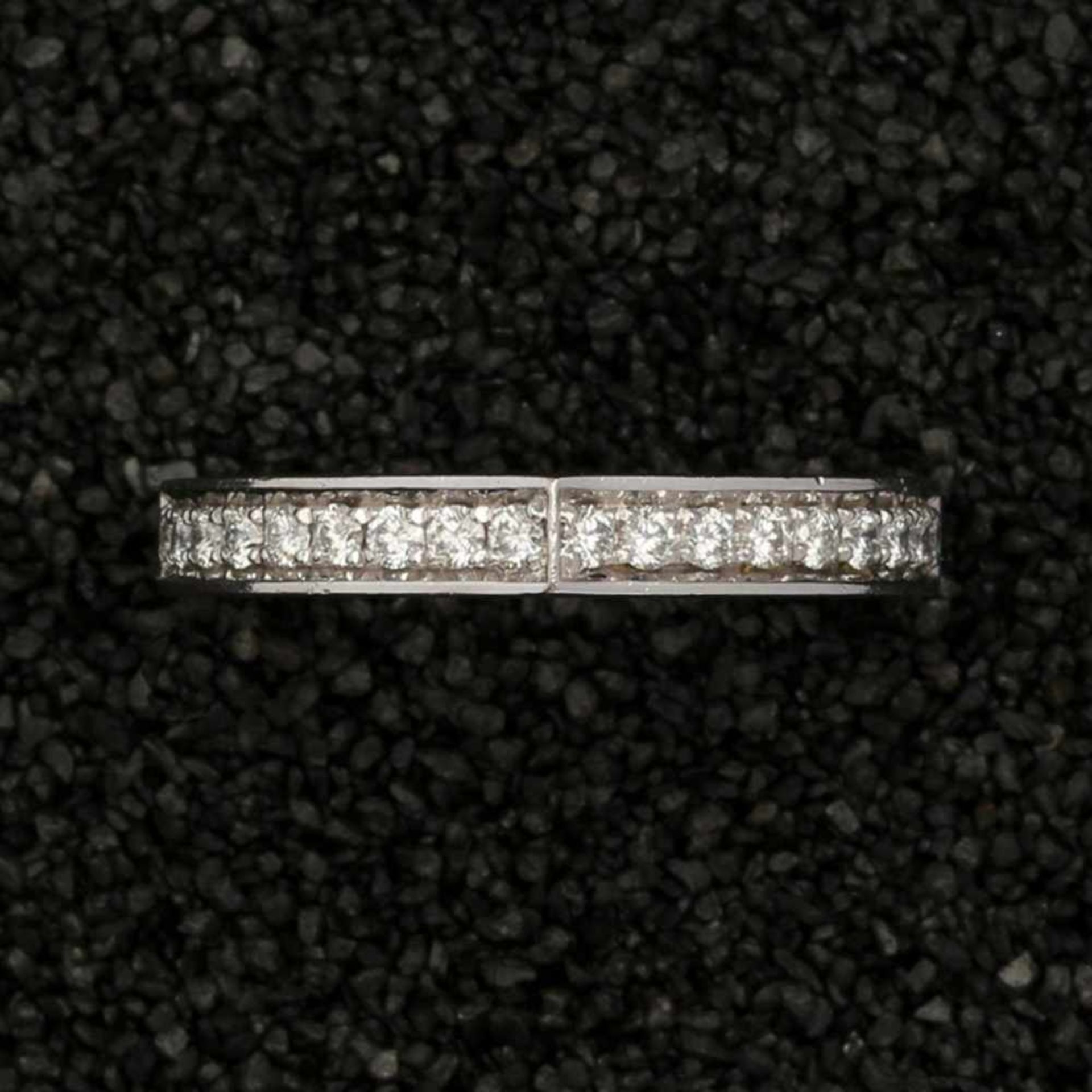 DIAMANT-RING C FLAT, CARTIER - Bild 2 aus 5