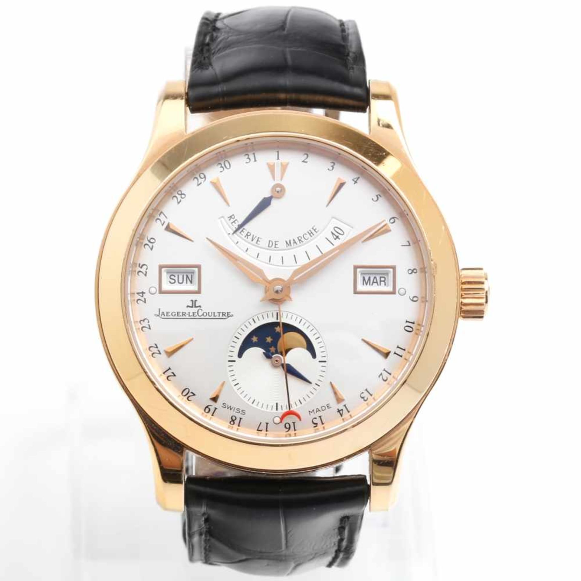 Jaeger-LeCoultre Vollkalender 18K Gelbgold