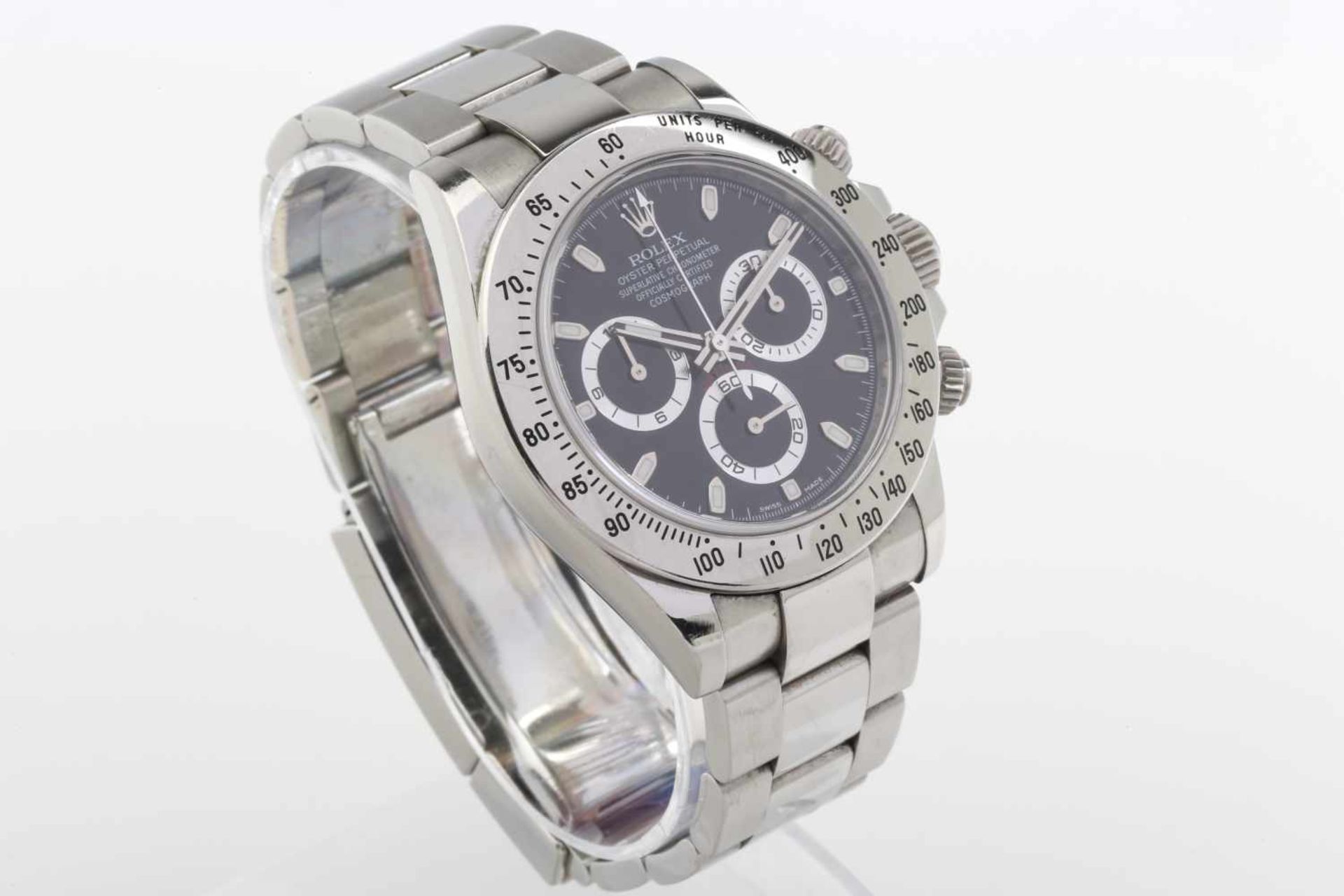 Rolex Daytona schwarzes Ziffernblatt - Image 3 of 4