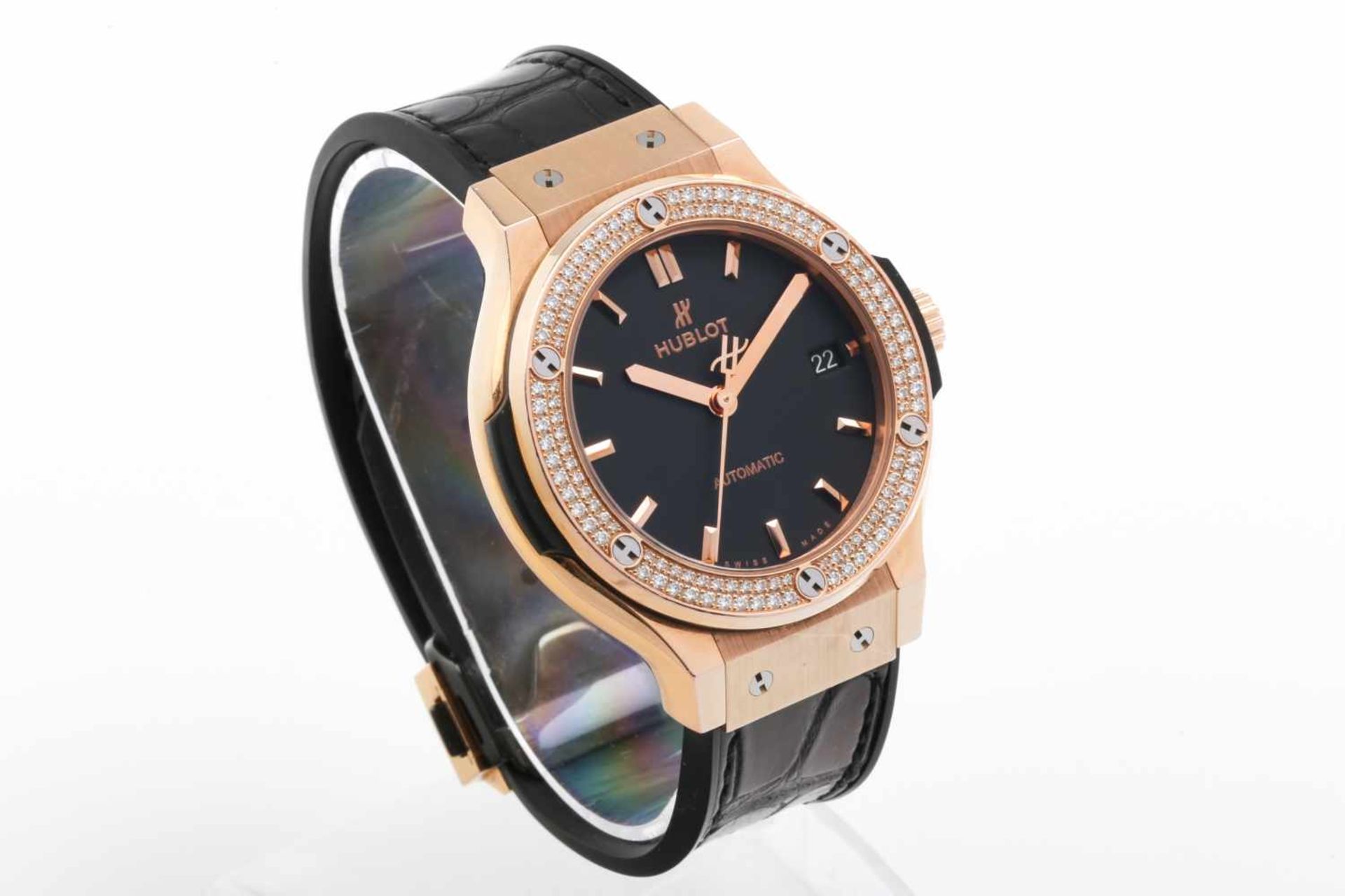 Hublot Classic Fusion Automatic, 18K Rosegold - Bild 3 aus 4