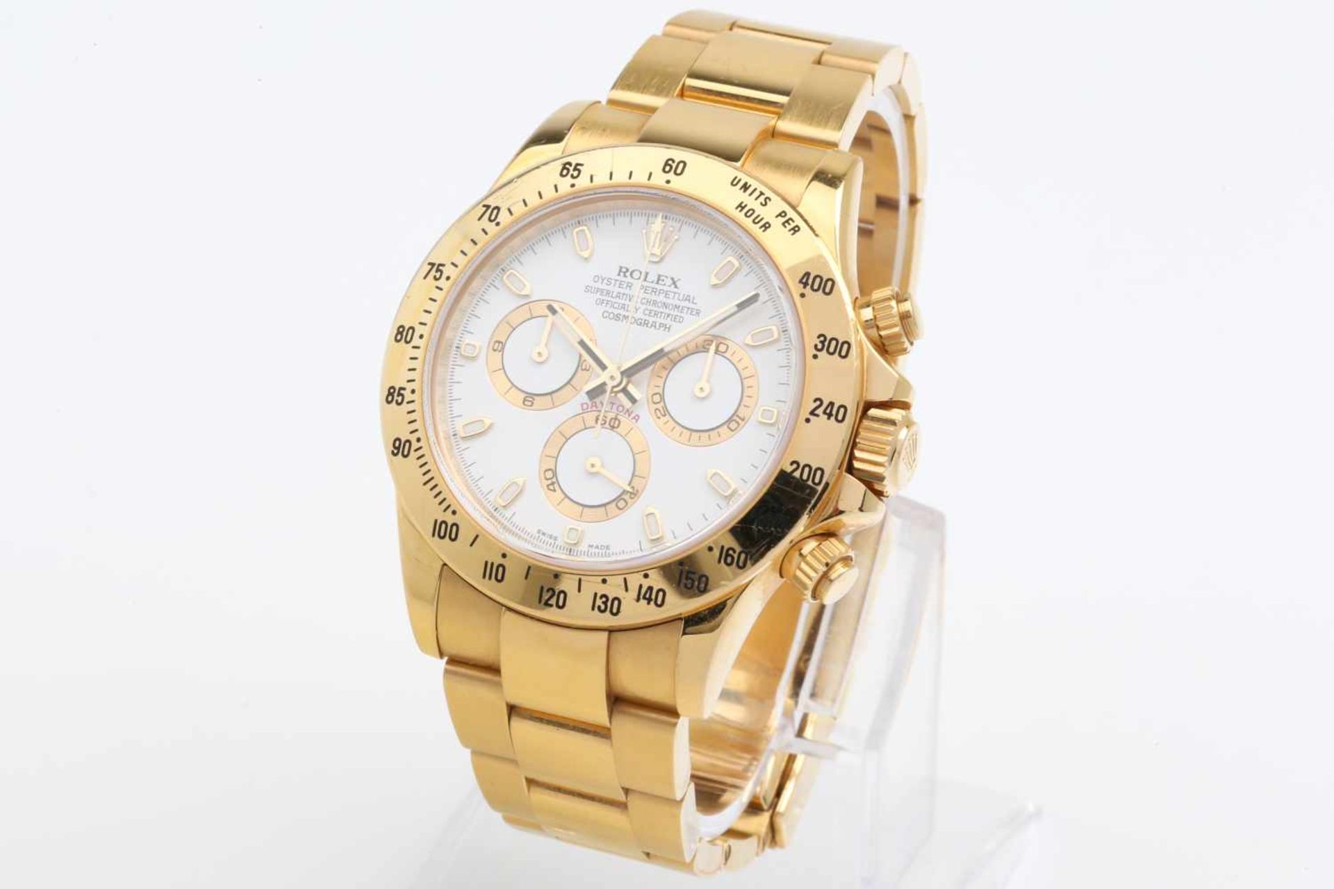 Rolex Daytona Gelbgold - Bild 2 aus 5