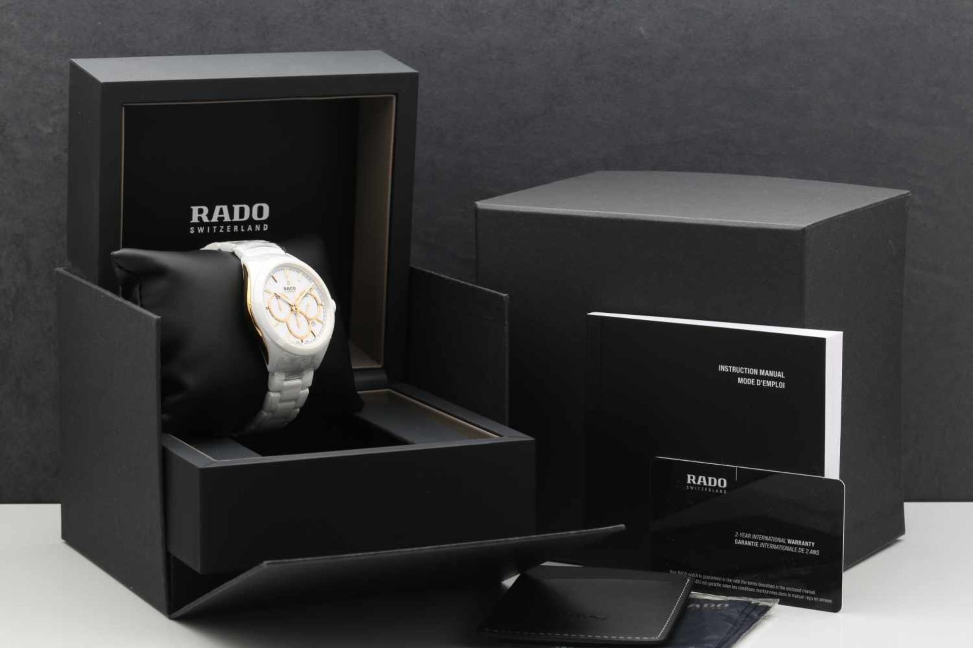 Rado Hyperchrome XXL Autom. Chronograph white R32037012 - Bild 5 aus 5