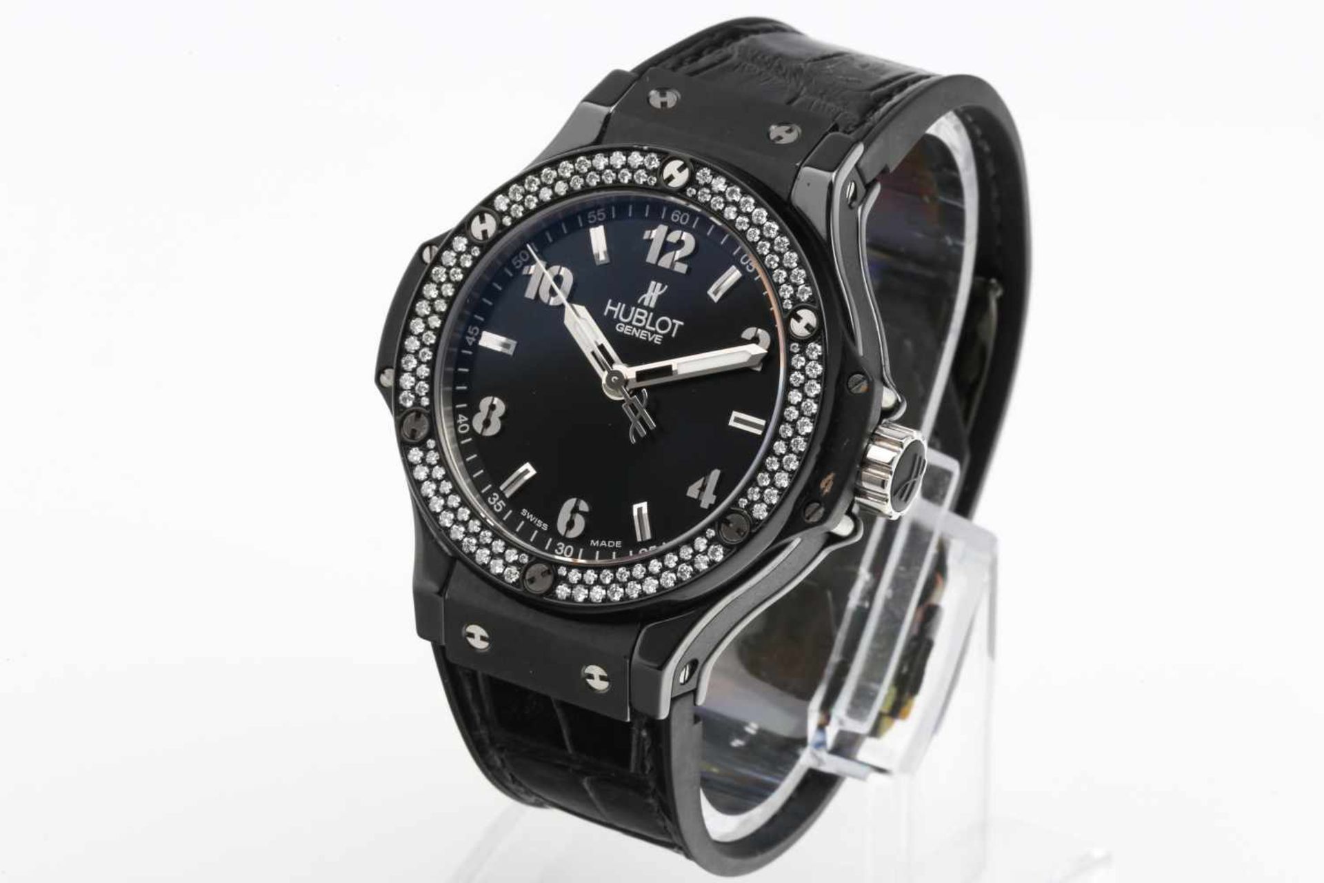 Hublot Big Bang Black Magic mit Diamanten - Bild 2 aus 4