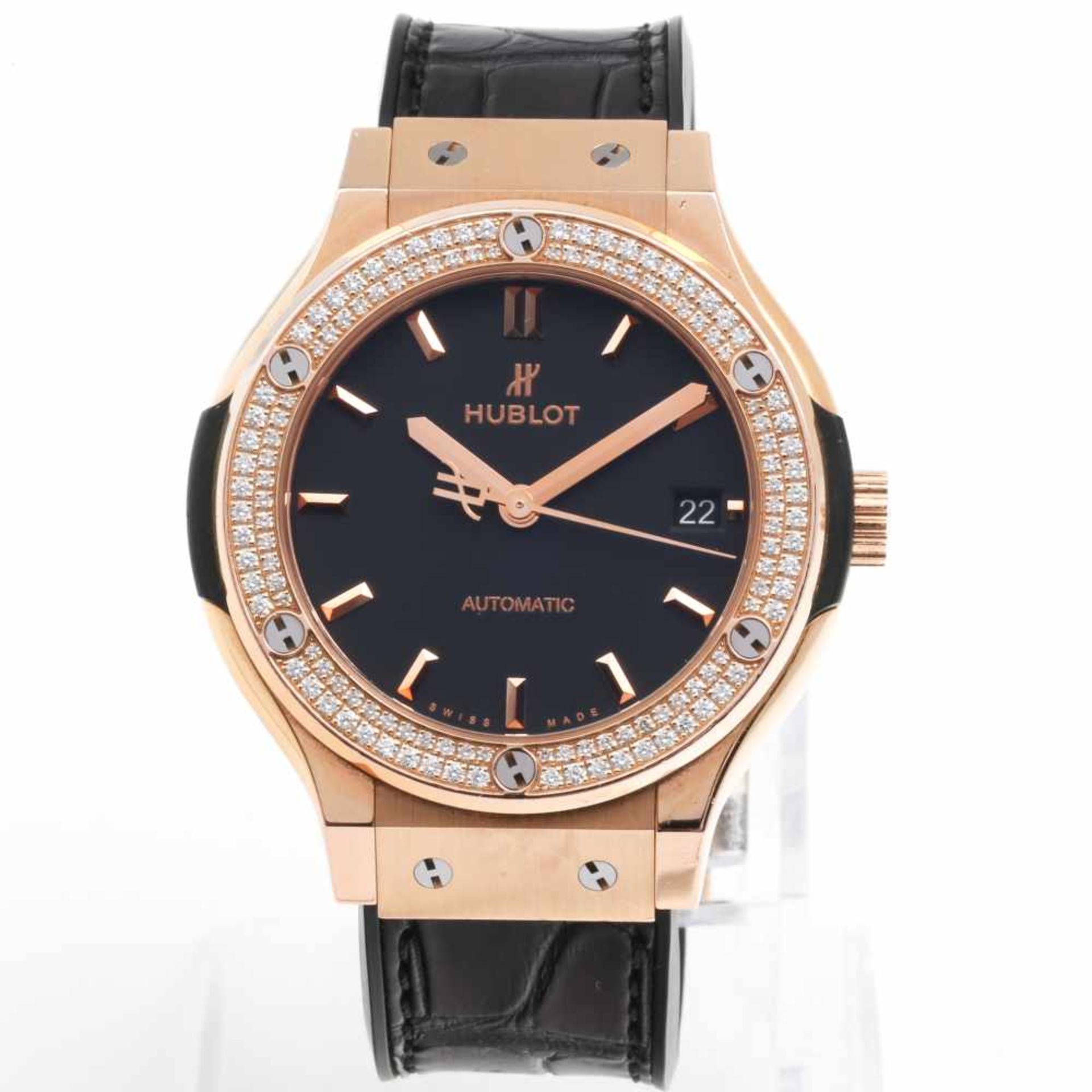 Hublot Classic Fusion Automatic, 18K Rosegold