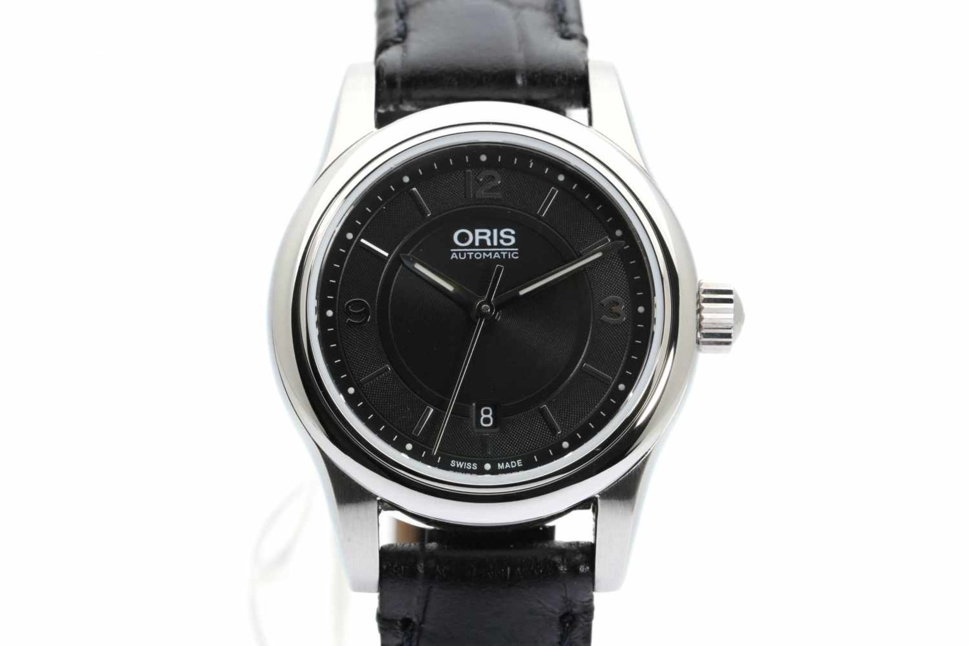 Oris Classic Date Steel black 7650 - Bild 2 aus 5