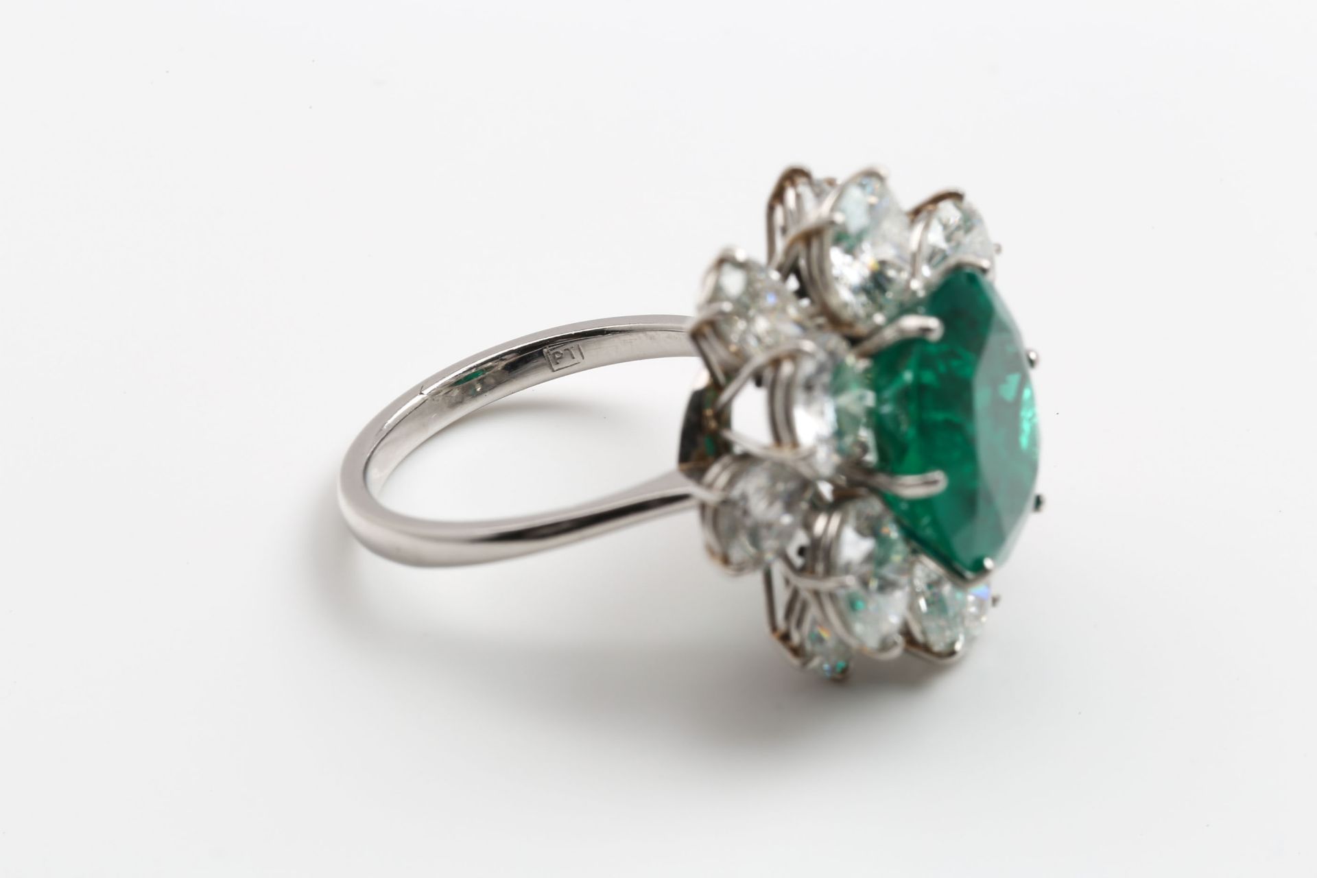 EMERALD - DIAMOND - RING, FURST - Bild 5 aus 8