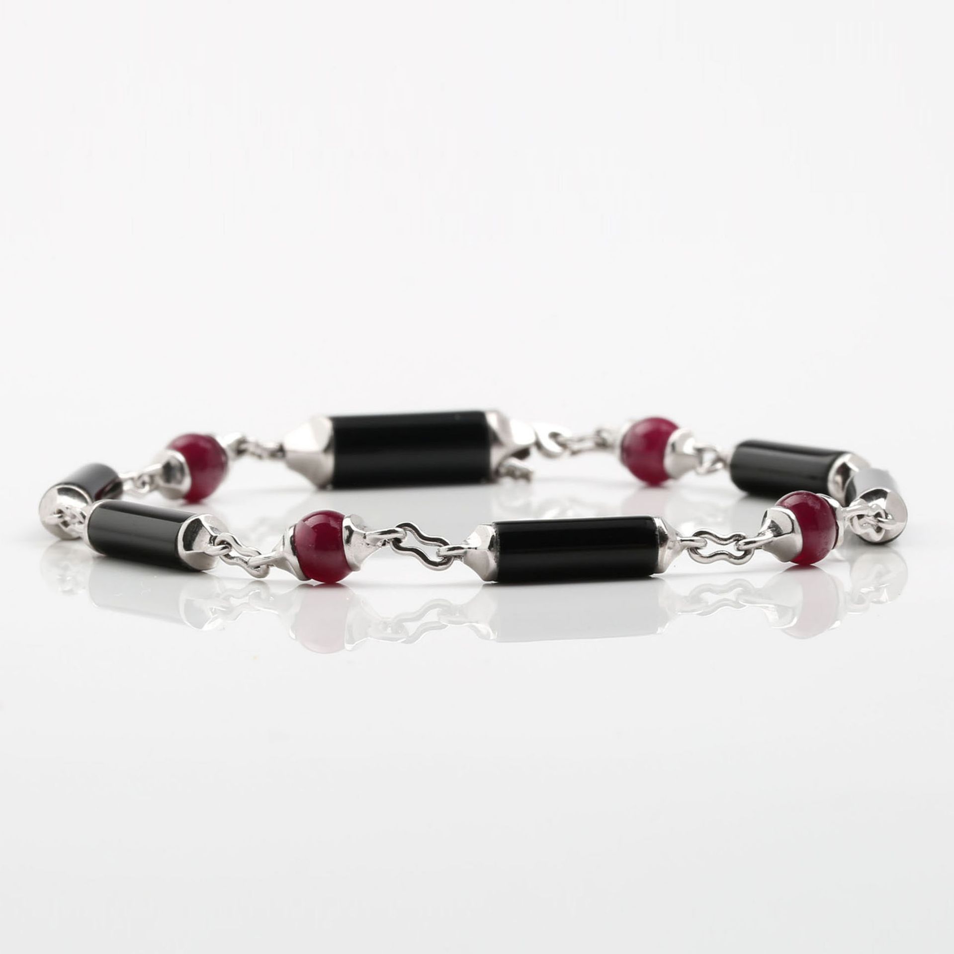 RUBY - ONYX - BRACELET, LE BAISER DU DRAGON, CARTIER