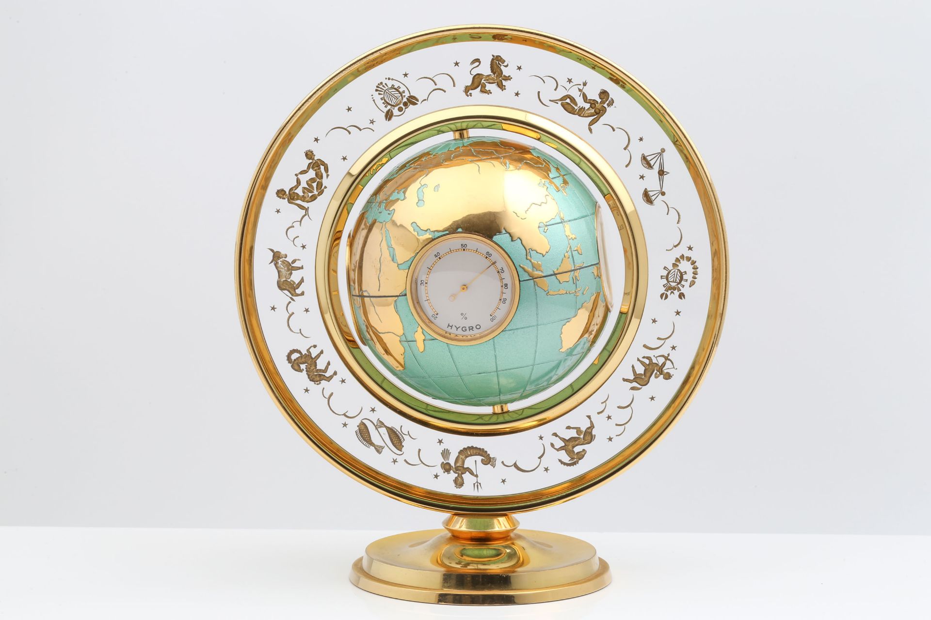 ANGELUS GLOBE CLOCK WITH WEATHER STATION - Bild 2 aus 7