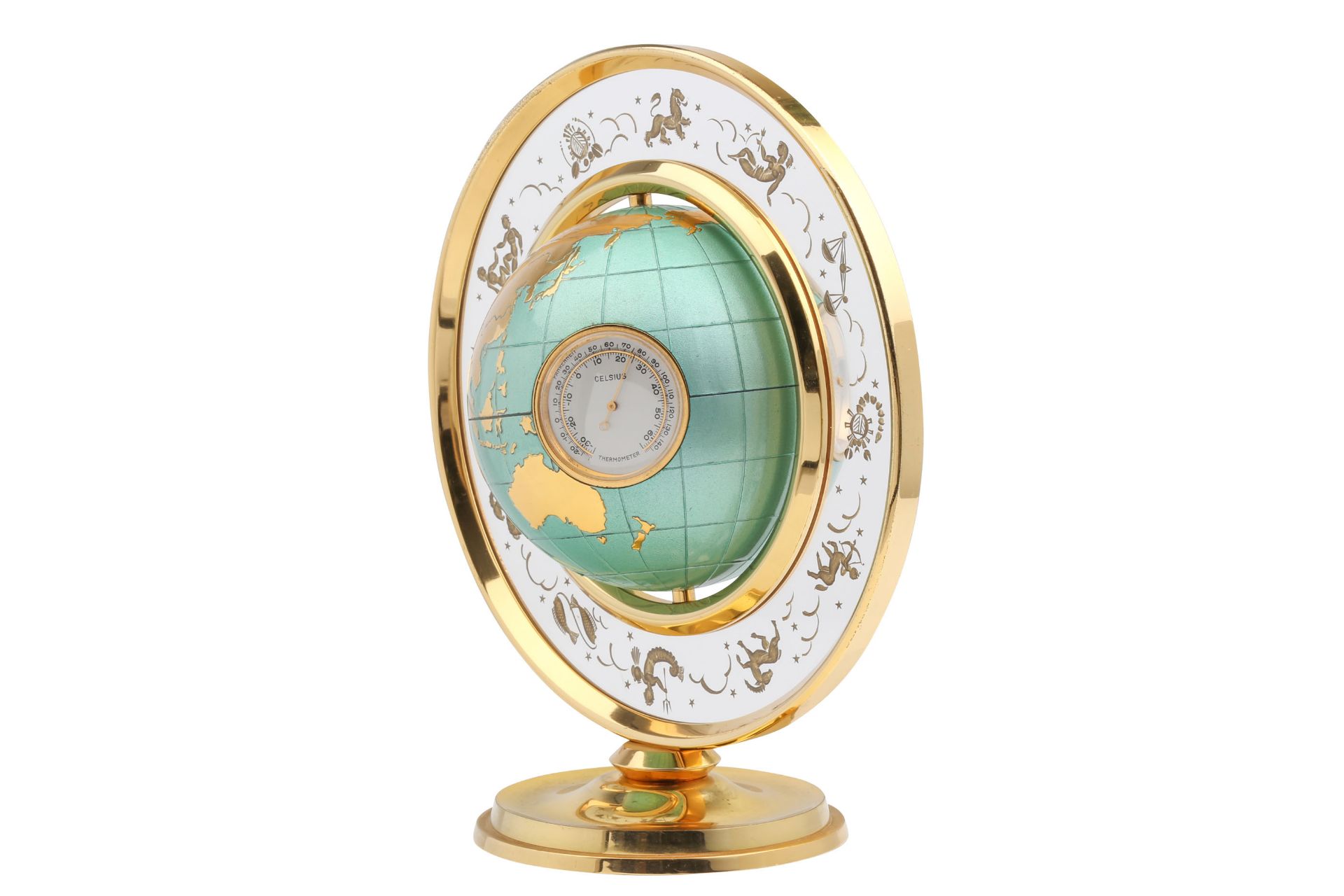 ANGELUS GLOBE CLOCK WITH WEATHER STATION - Bild 3 aus 7