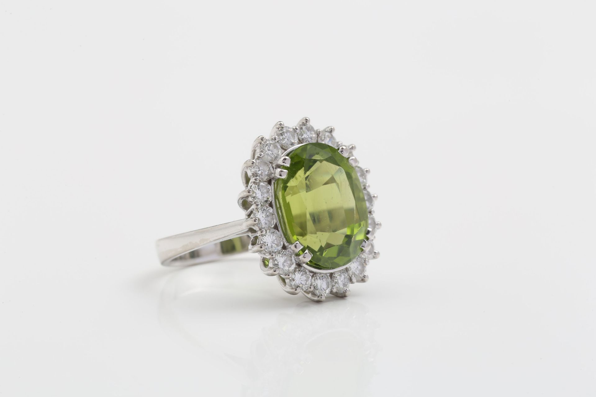 PERIDOT - DIAMOND - RING - Bild 3 aus 6