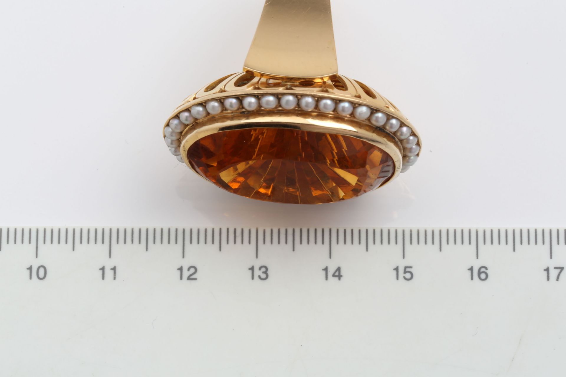 PEARLS - CITRINE - RING - Bild 8 aus 11