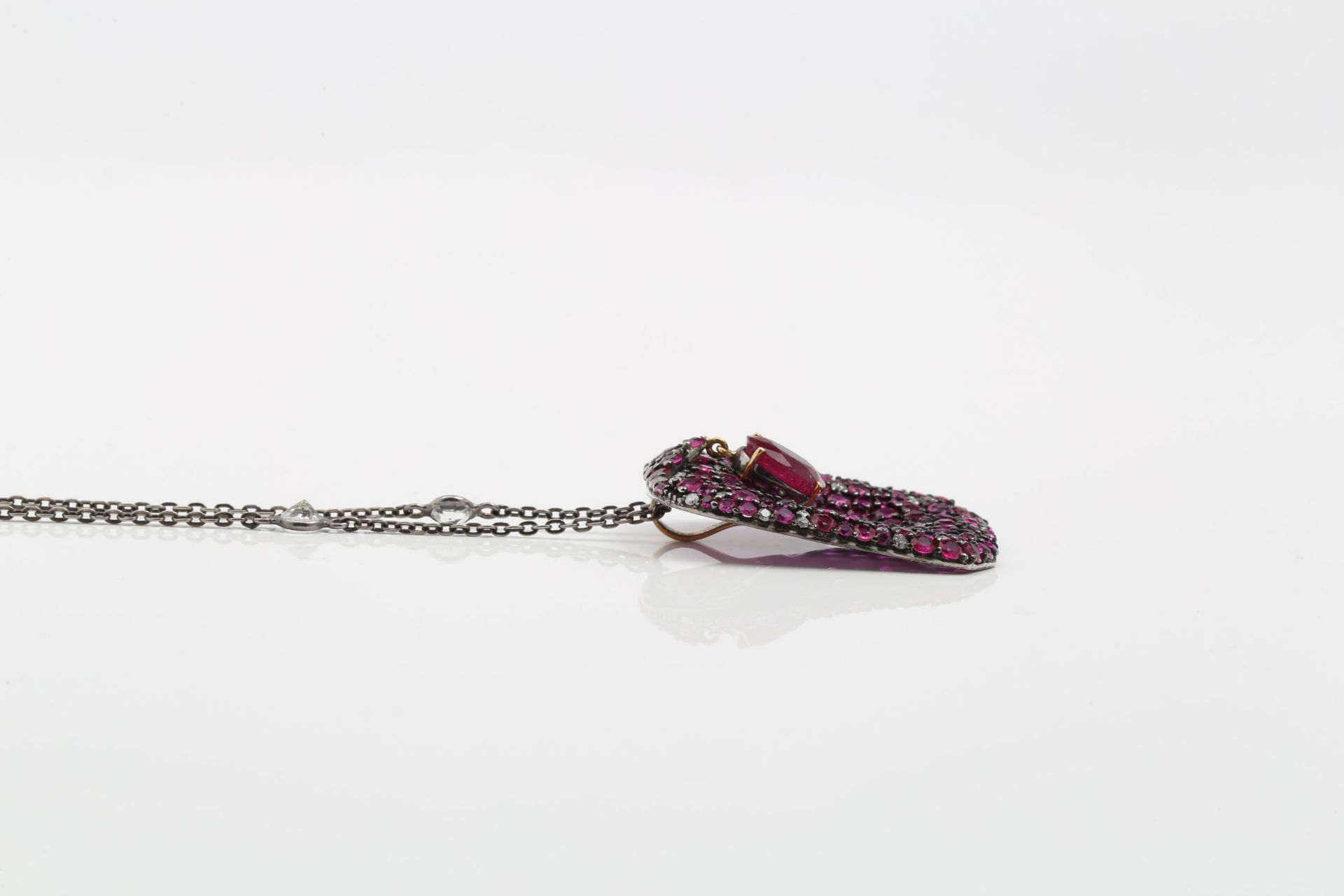 RUBY - DIAMOND - NECKLACE - Bild 4 aus 4