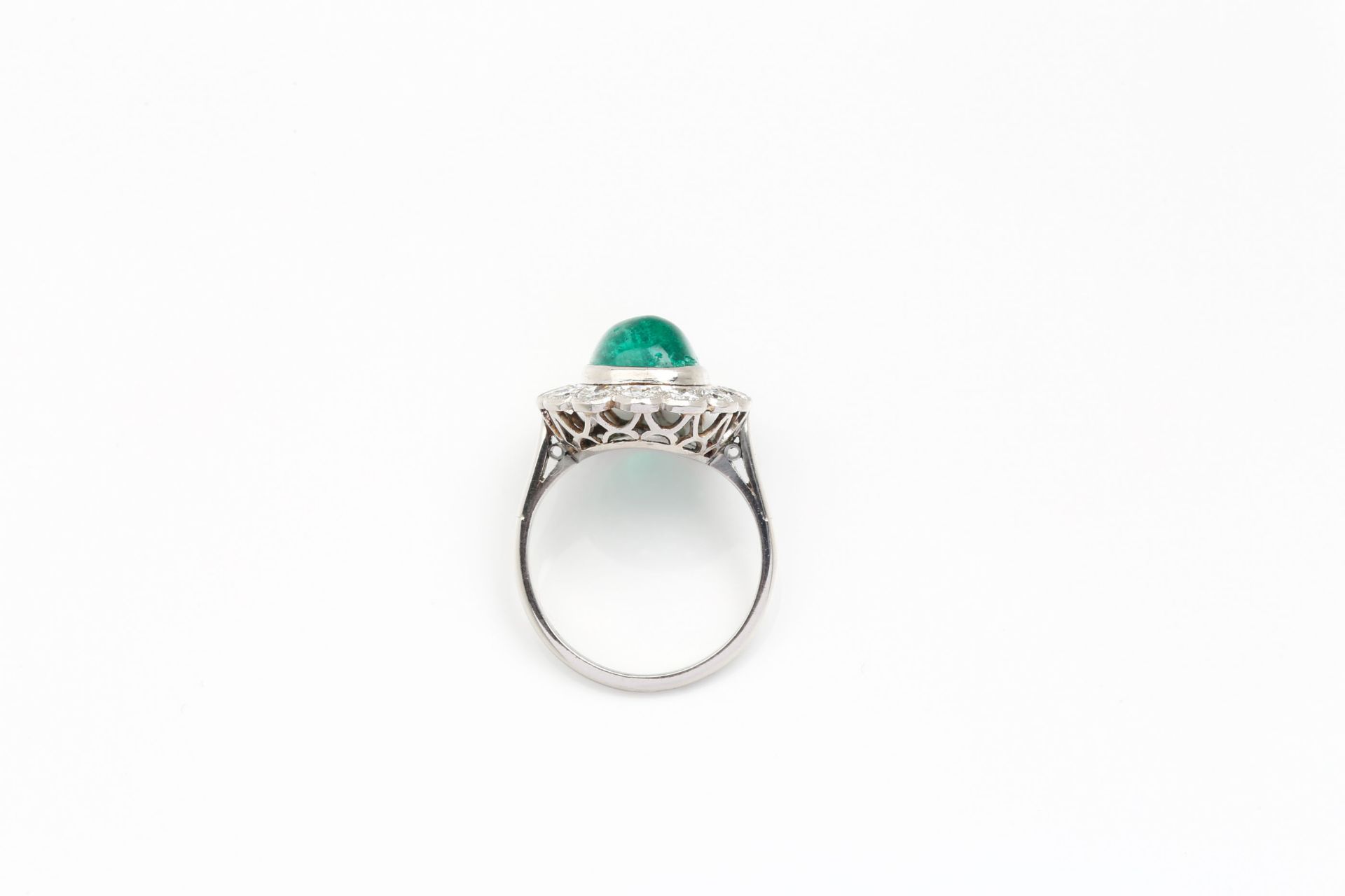 EMERALD - DIAMOND - RING AROUND 1935 - Bild 5 aus 5