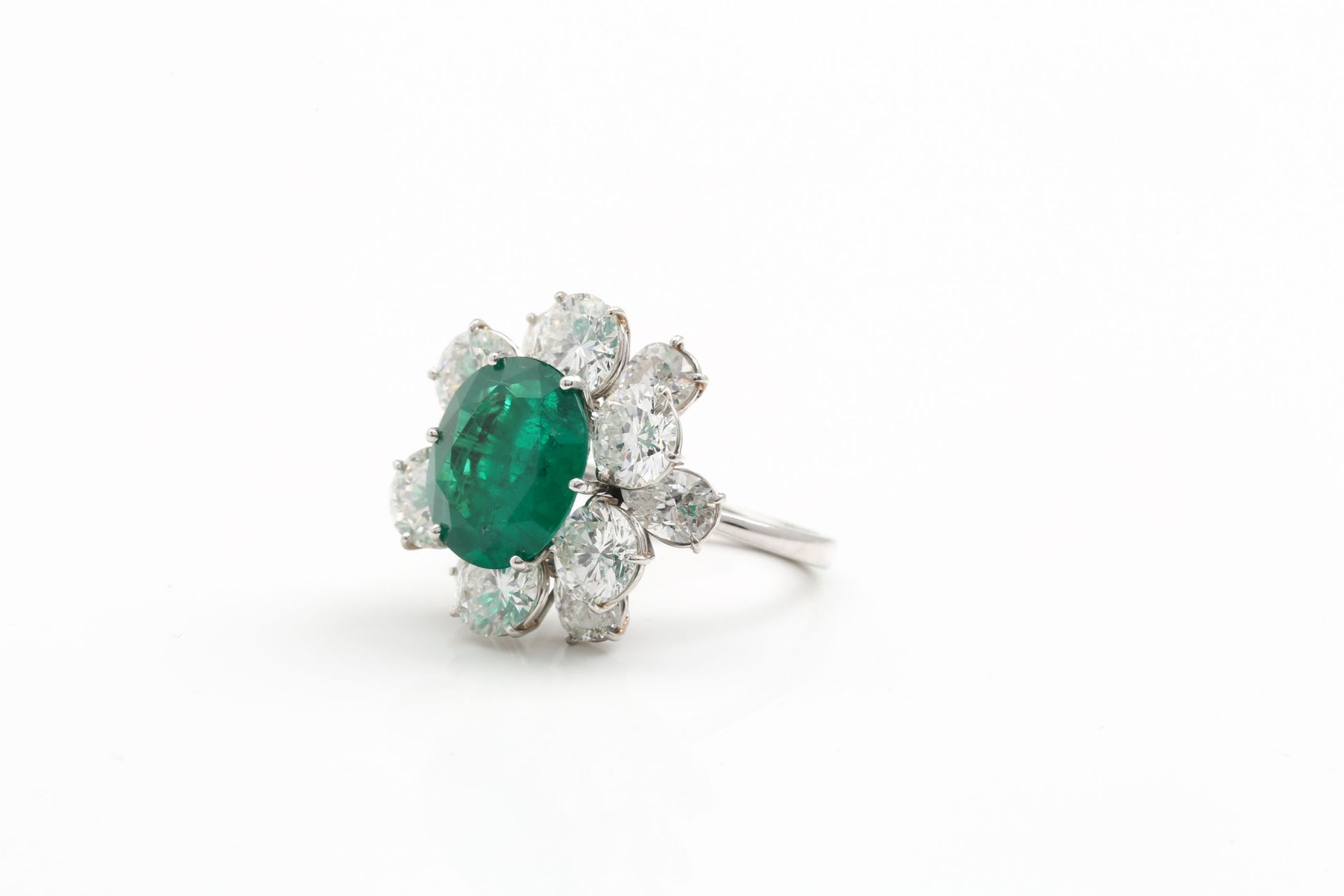 EMERALD - DIAMOND - RING, FURST - Bild 2 aus 8