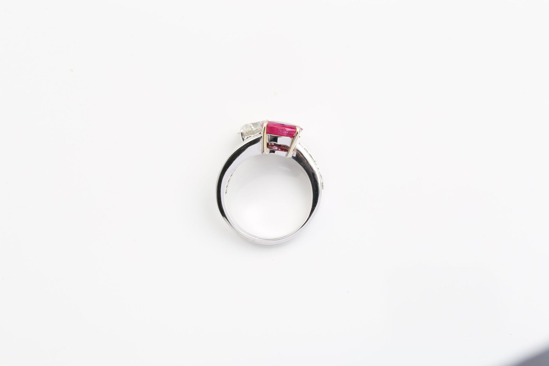 BURMARUBY - DIAMOND - RING - Bild 7 aus 8