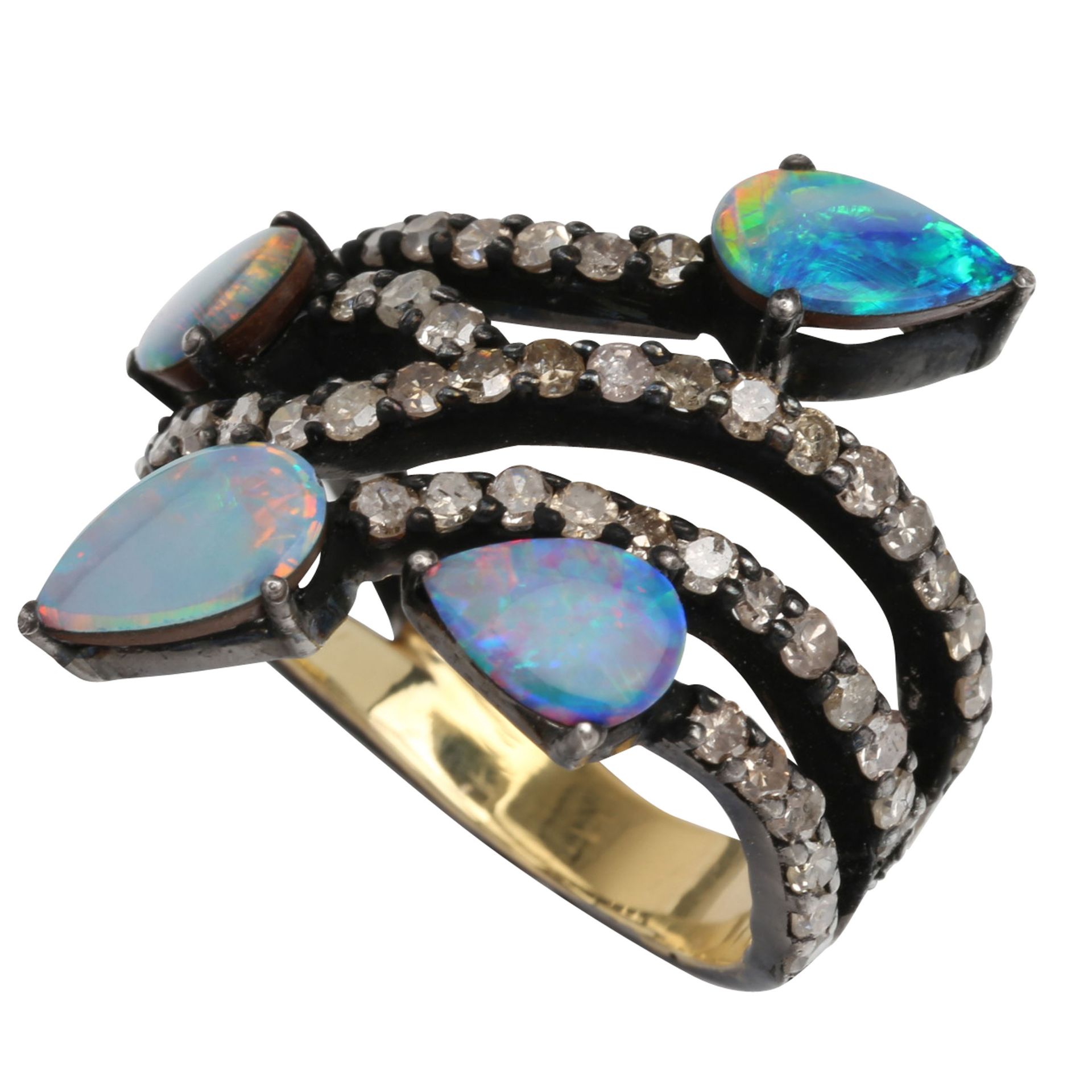 OPAL - DIAMOND - RING - Image 2 of 4