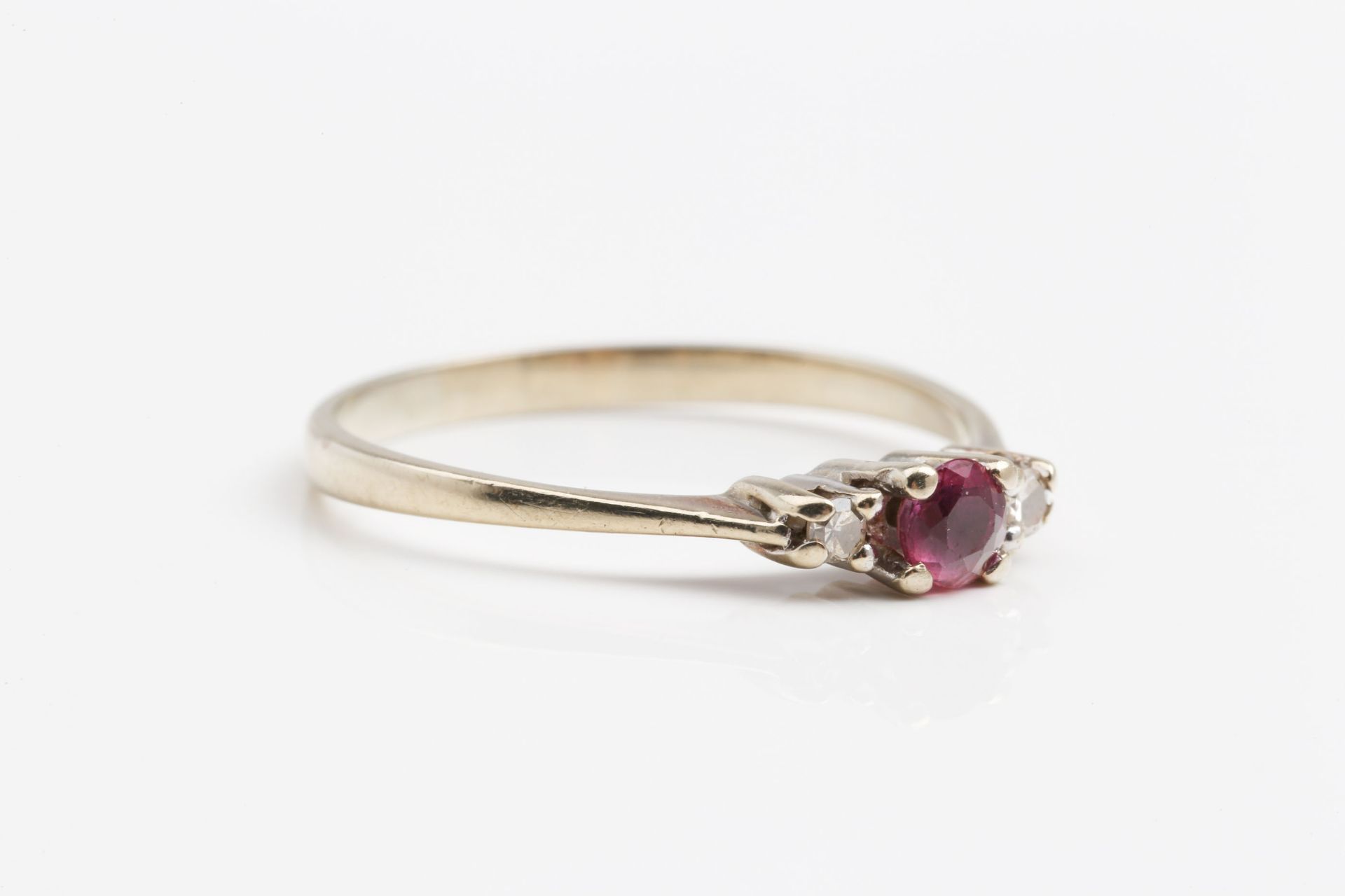 RUBY - DIAMOND - RING - Bild 4 aus 6