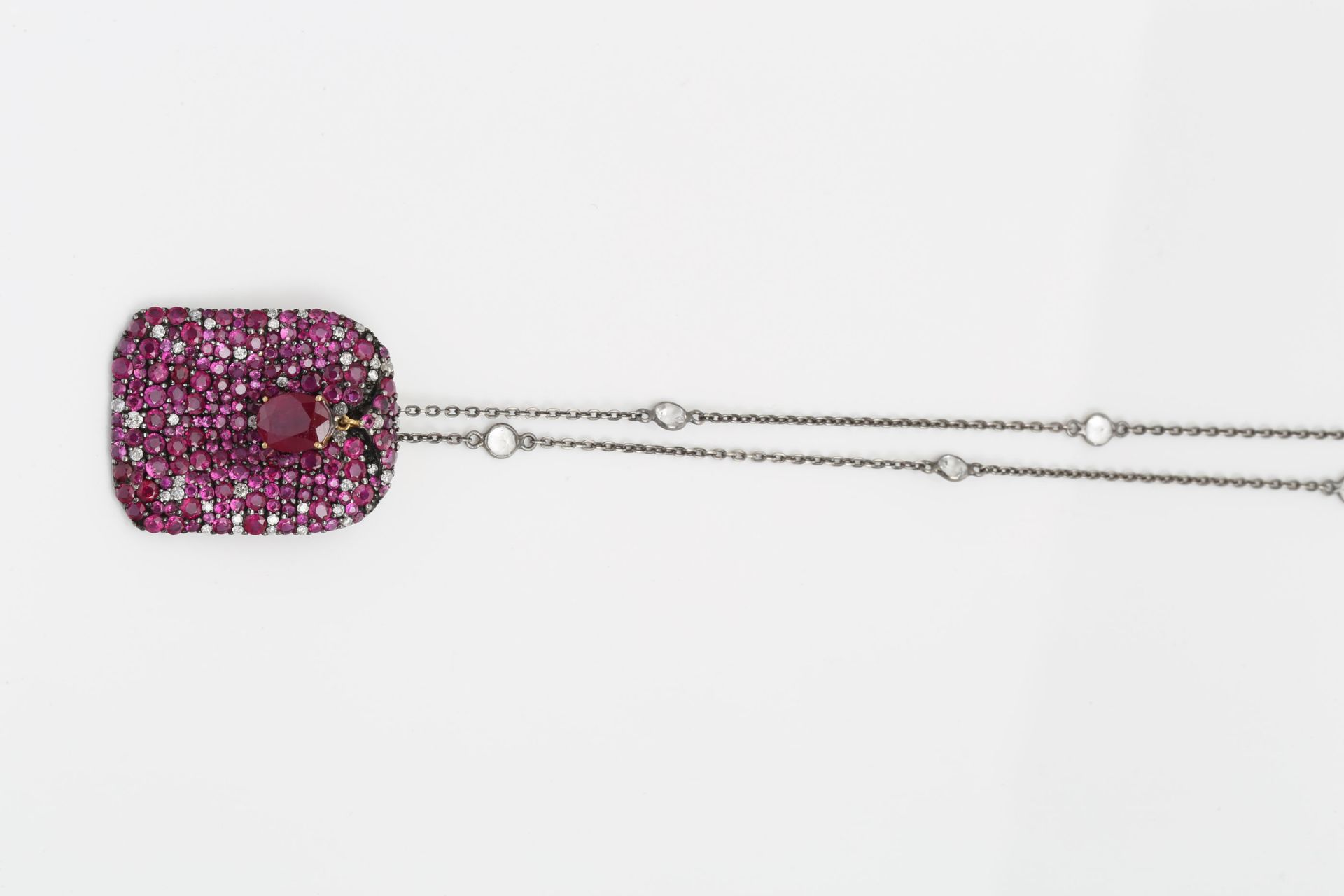 RUBY - DIAMOND - NECKLACE - Bild 2 aus 4