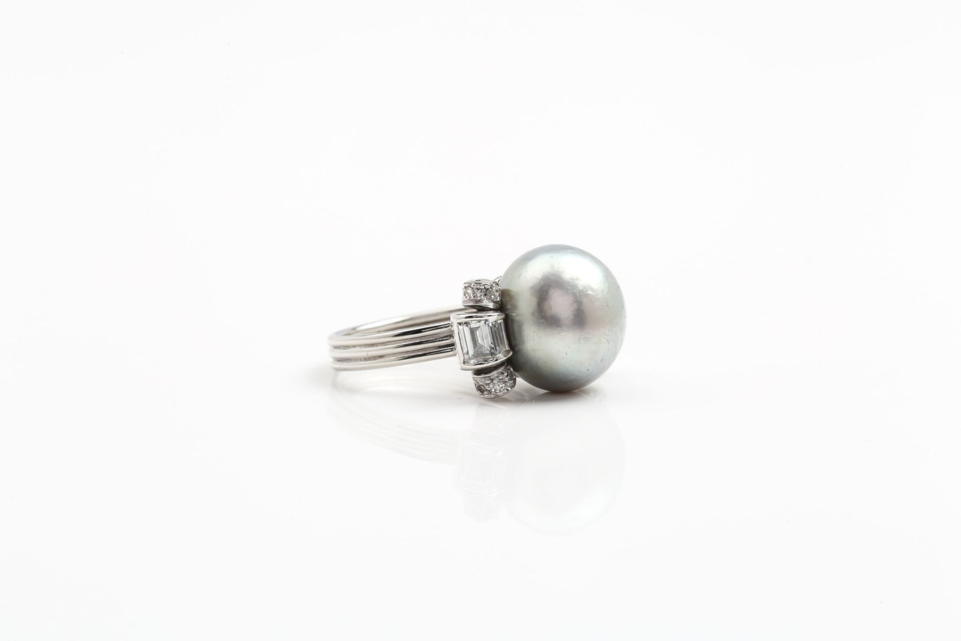 NATURAL PEARLS - DIAMOND - RING BY WATTY - Bild 4 aus 6