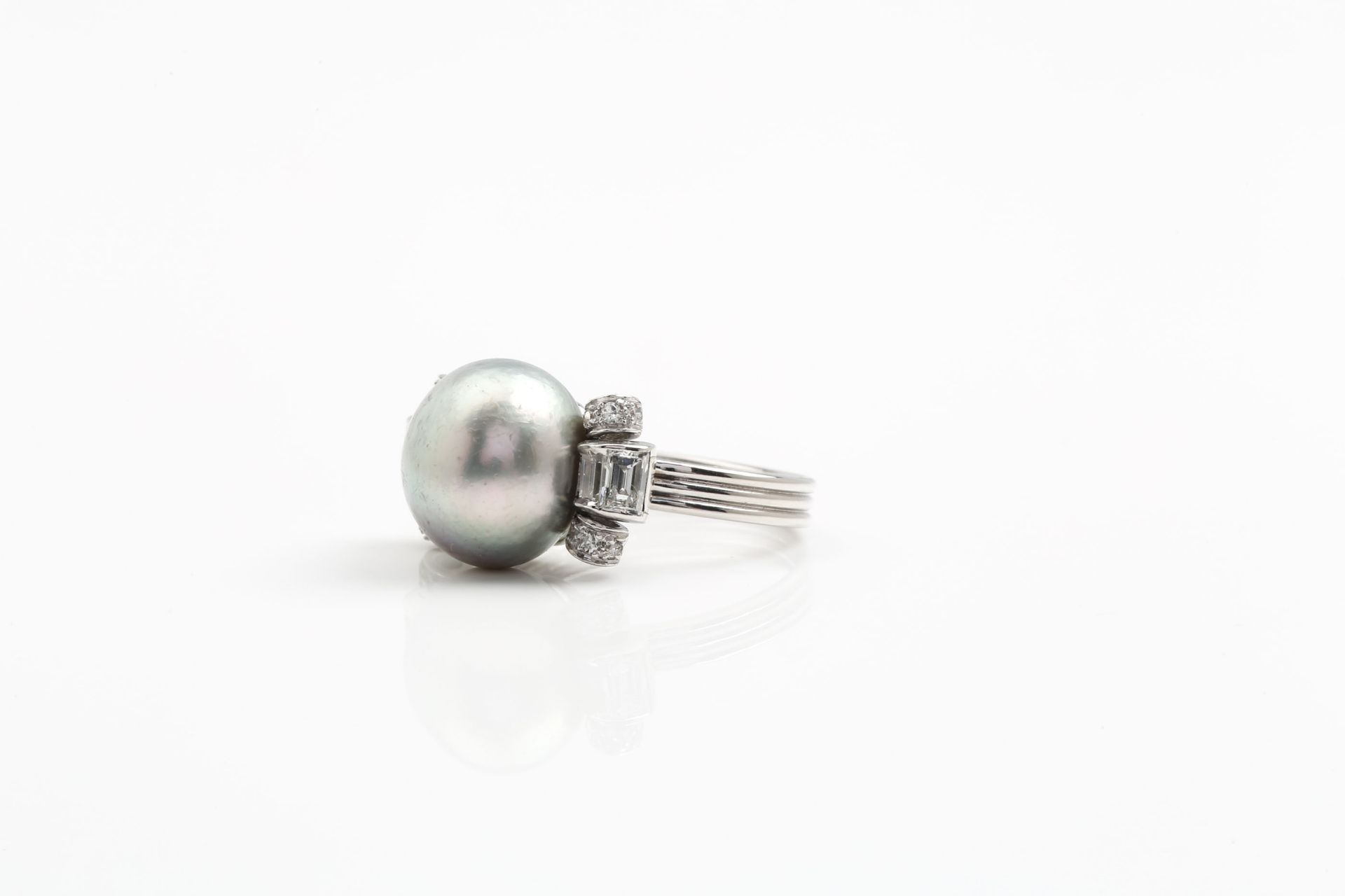 NATURAL PEARLS - DIAMOND - RING BY WATTY - Bild 2 aus 6