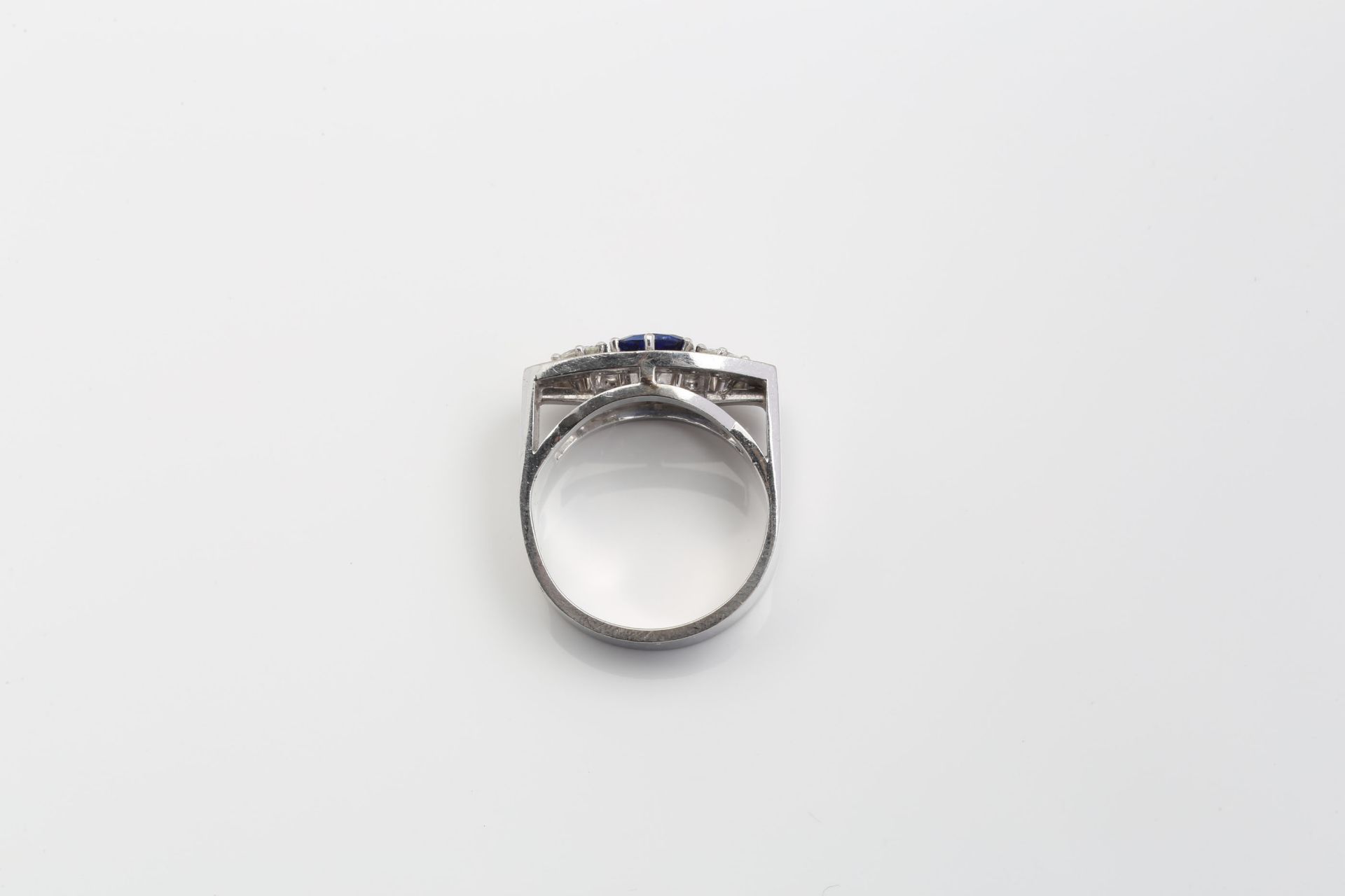 SAPPHIRE - DIAMOND - RING - Bild 6 aus 6