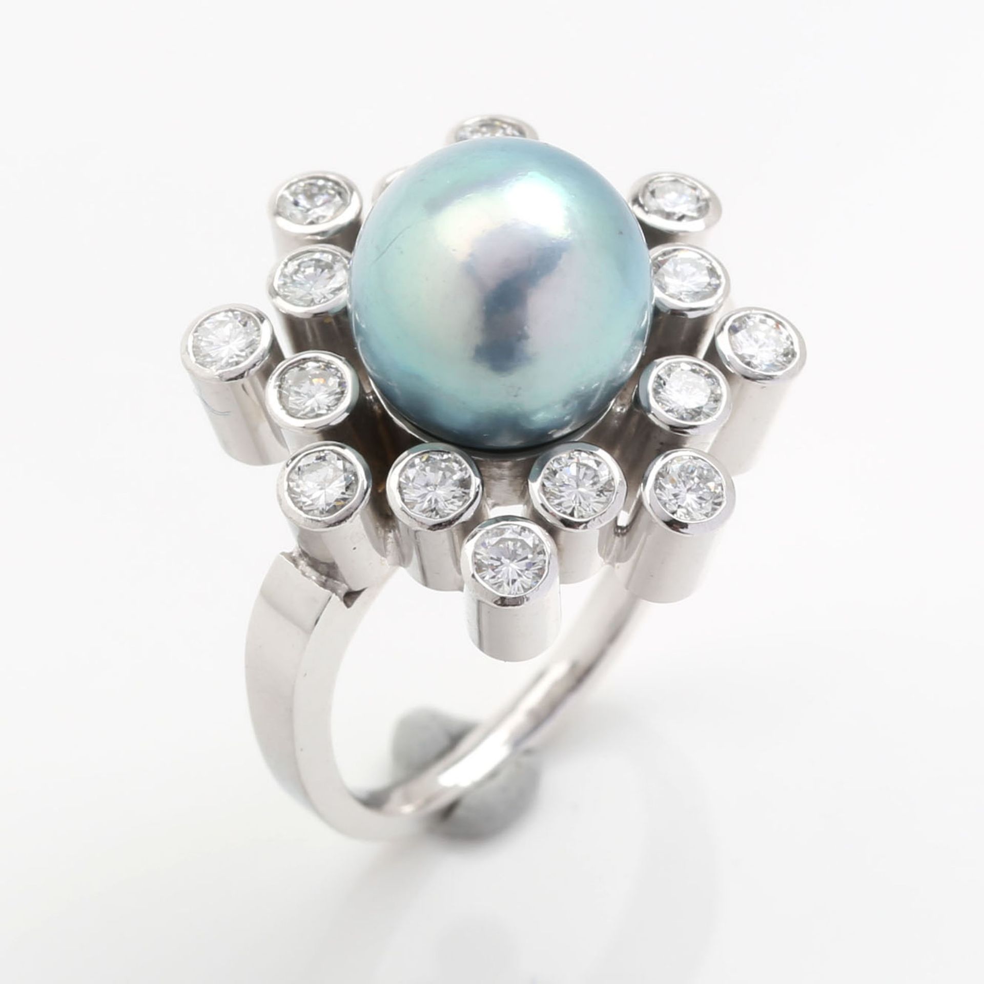 PEARLS - DIAMOND - RING, A. KURZ