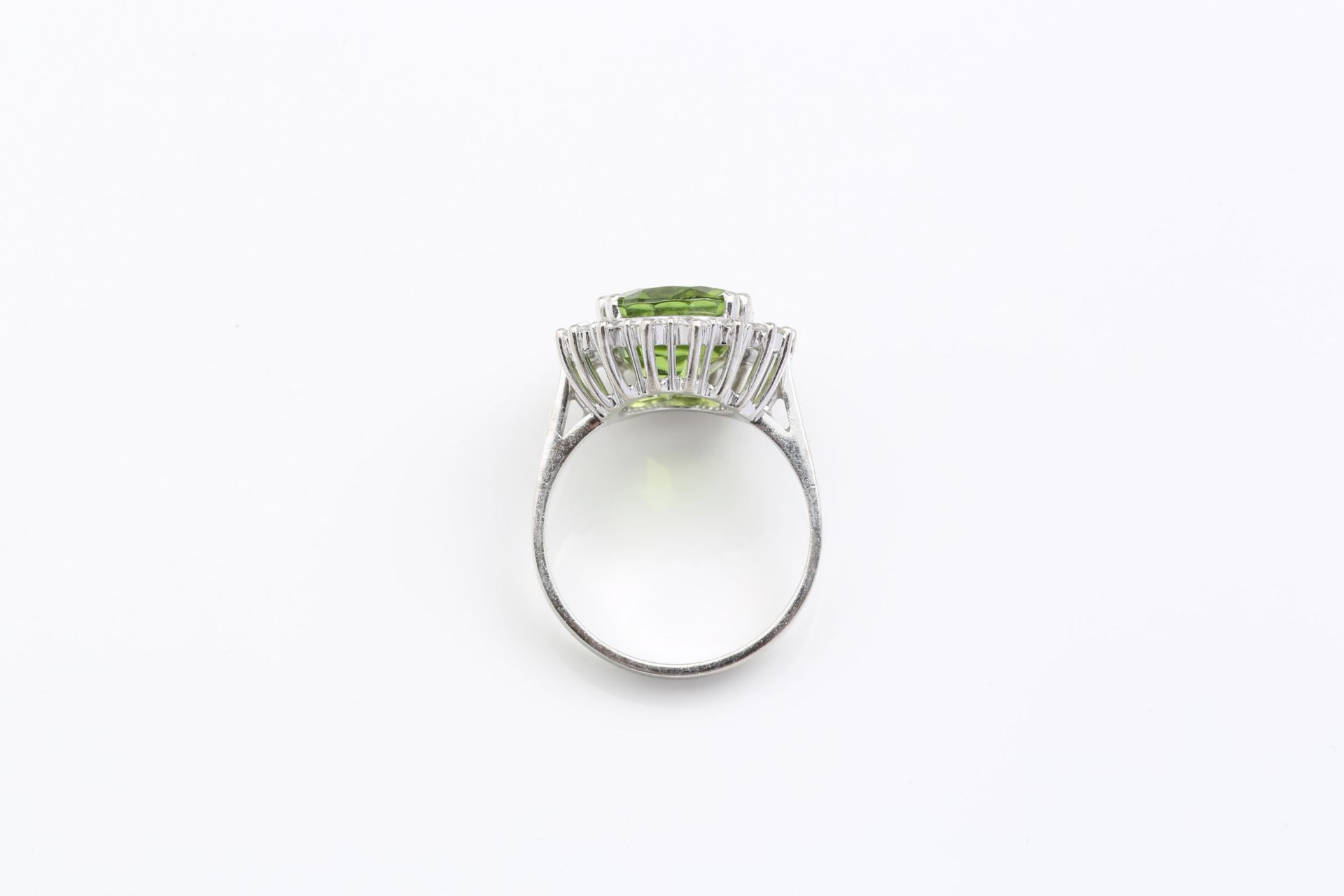 PERIDOT - DIAMOND - RING - Bild 5 aus 6