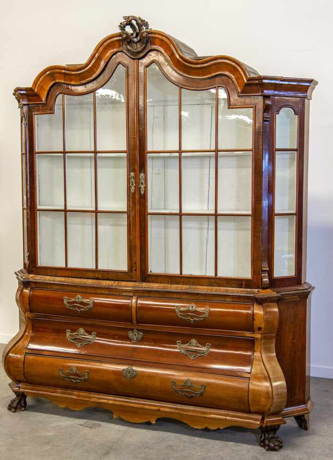 Dutch display cabinet Length: 210 cm , Width: 50 cm, Hight: 253 cm, Diameter: 0 cm - Bild 3 aus 7