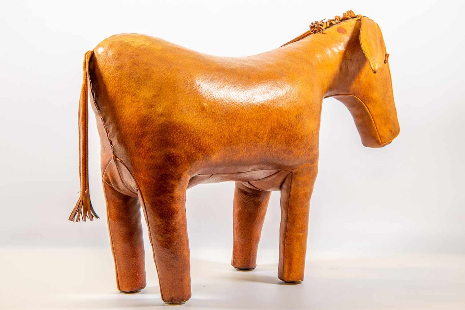 Dimitri OMERSA (1927-1975)Dimitri OMERSA (1927-1975), leather donkey, 1980's Length: 70 cm , - Bild 3 aus 6