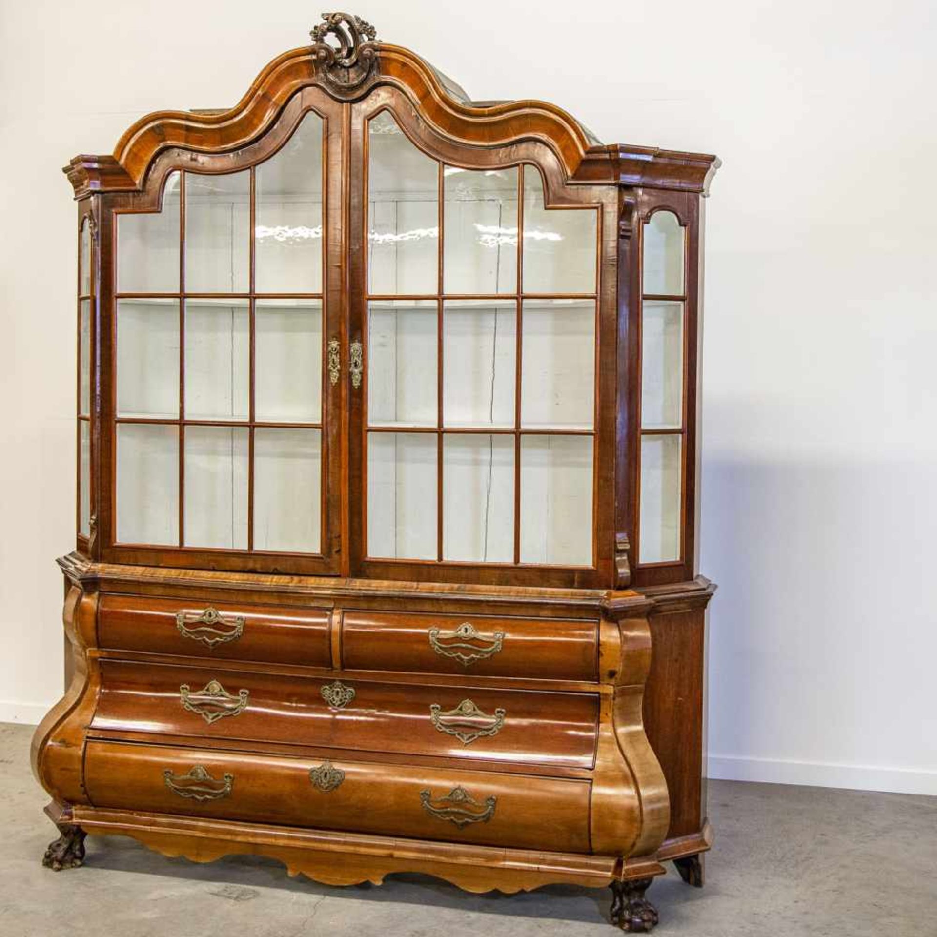 Dutch display cabinet Length: 210 cm , Width: 50 cm, Hight: 253 cm, Diameter: 0 cm - Bild 4 aus 7