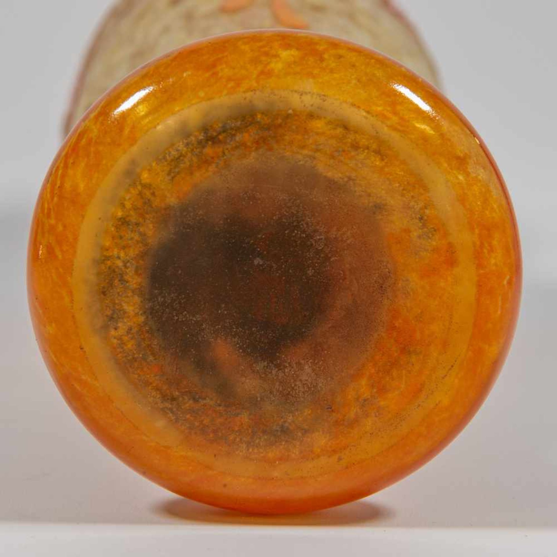 SCHNEIDERSchneider, glass vase, marked on base. Length: 0 cm , Width: 0 cm, Hight: 45 cm, - Bild 8 aus 8