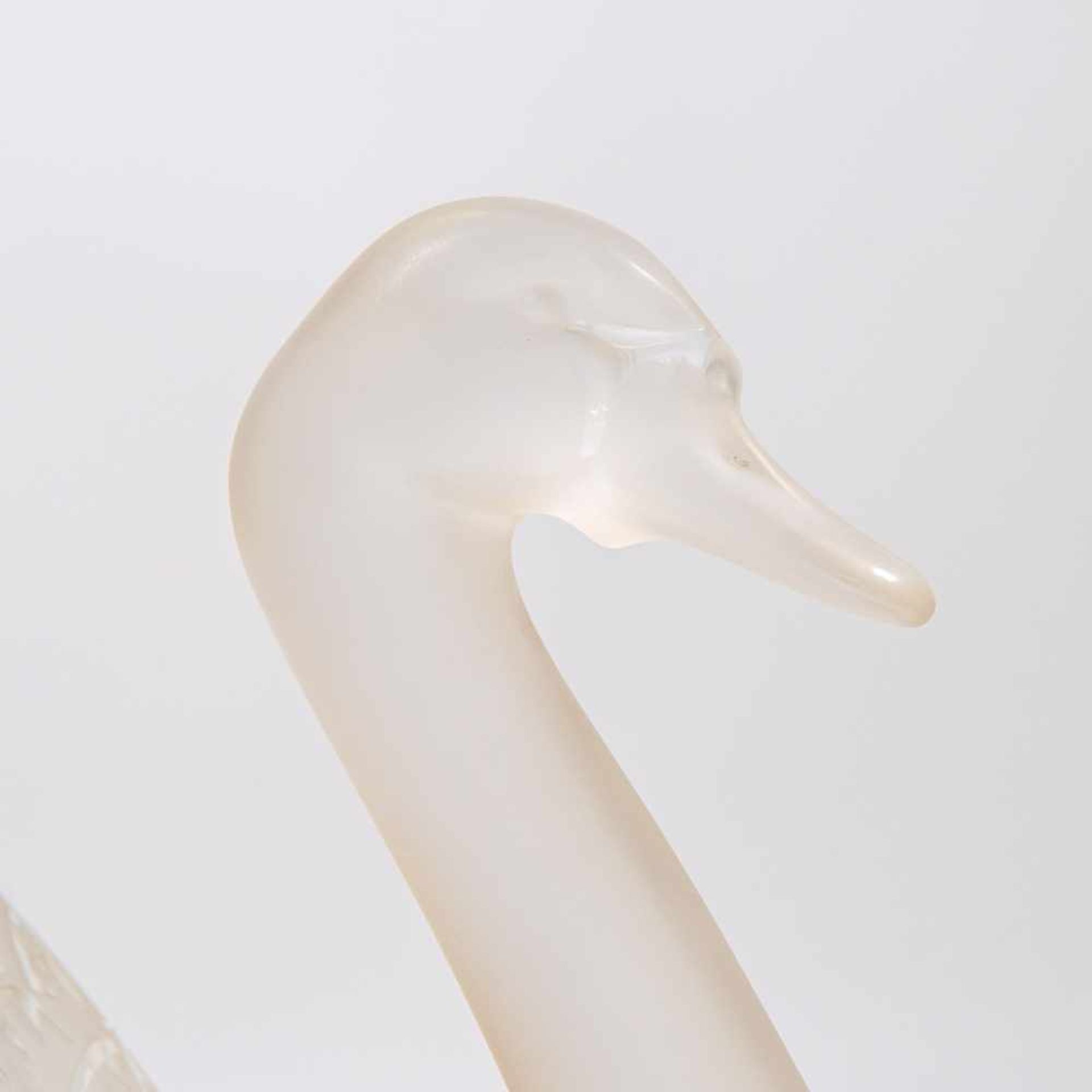 Crystal Swan, Lalique, France Length: 30 cm , Width: 20 cm, Hight: 24 cm, Diameter: 0 cm - Bild 14 aus 14