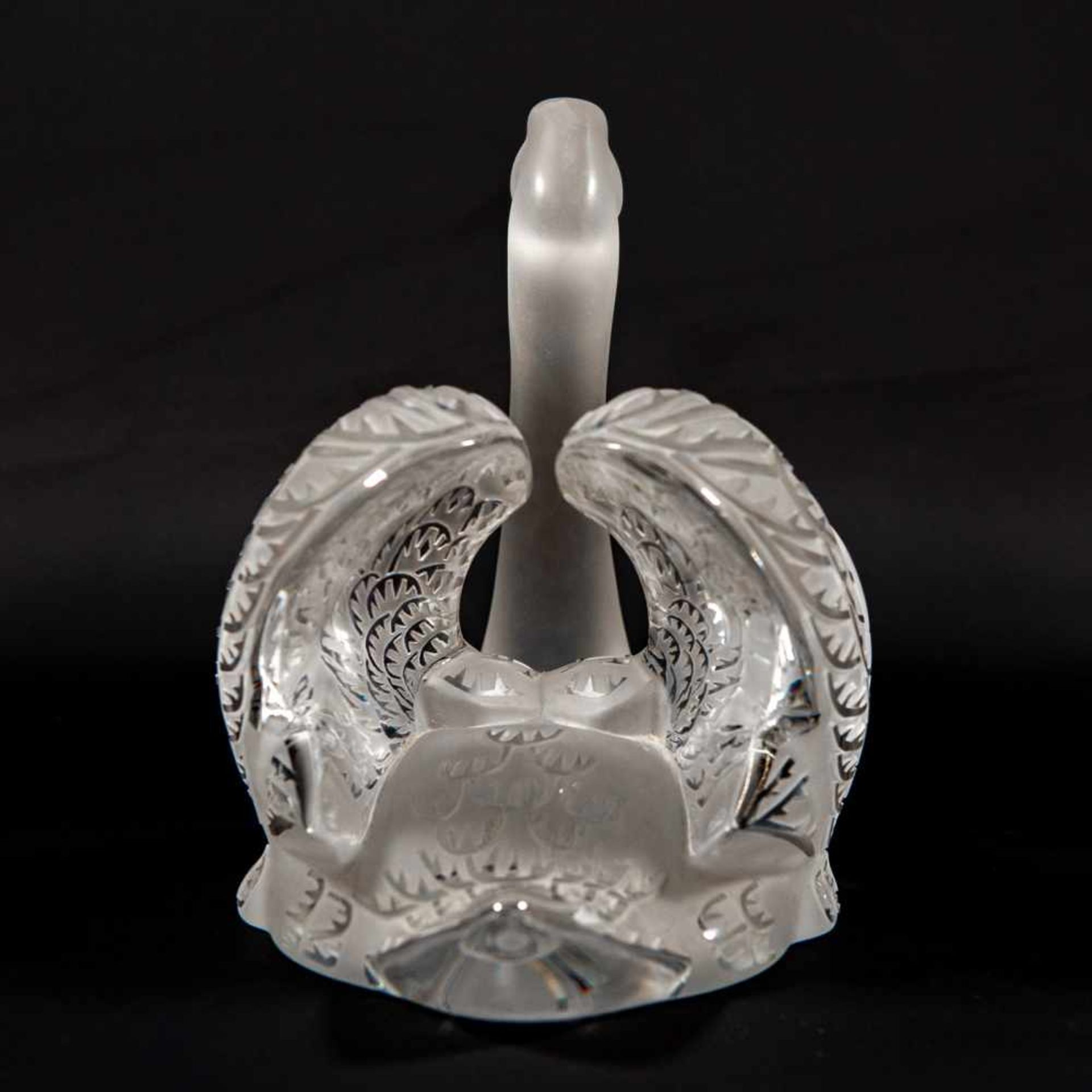 Crystal Swan, Lalique, France Length: 30 cm , Width: 20 cm, Hight: 24 cm, Diameter: 0 cm - Bild 10 aus 14