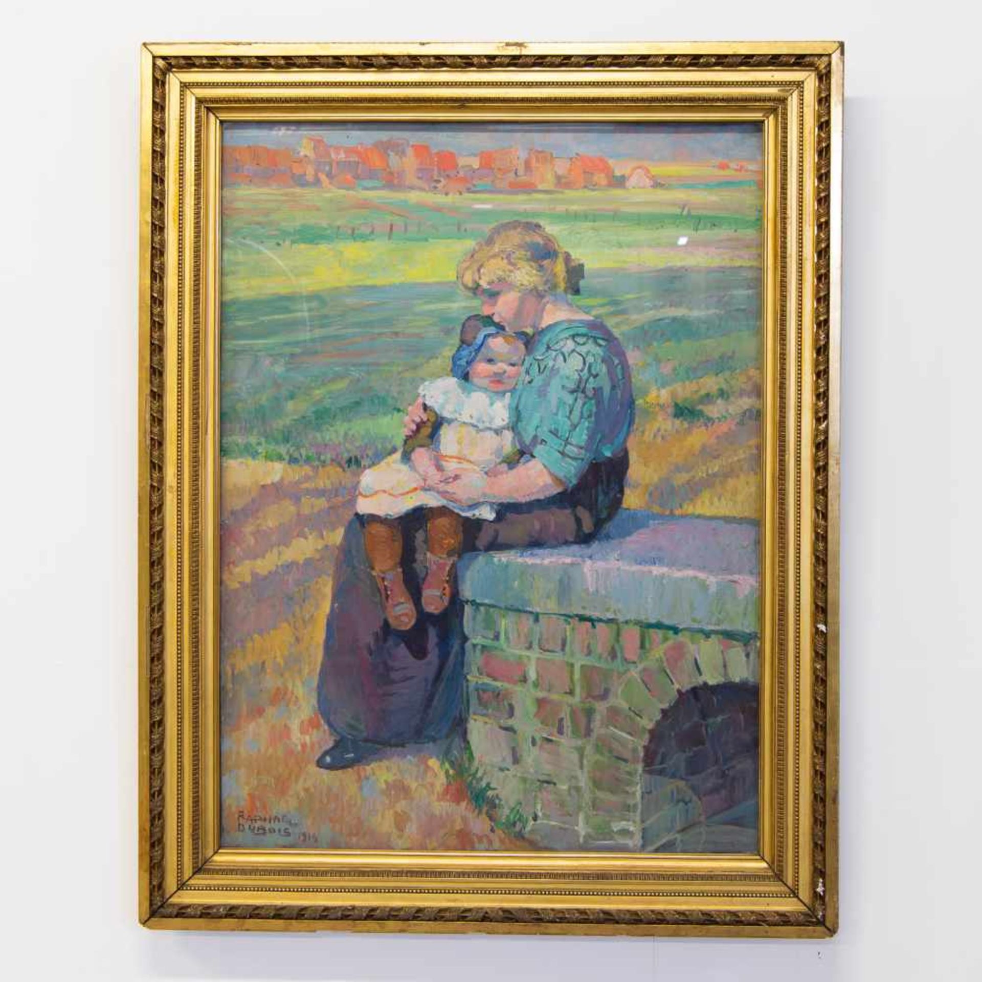 Raphaël DUBOIS (1888-1960)Raphaël DUBOIS (1888-1960), Mother and child, oil/canvas, 1914 Length: 0