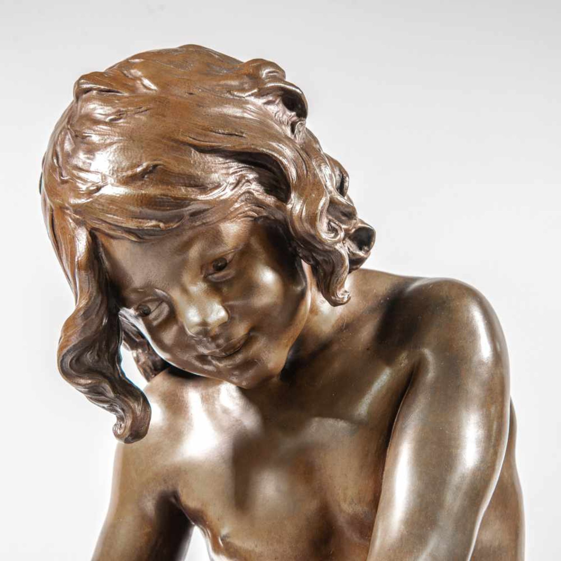 Auguste MOREAU (1834-1917)Auguste MOREAU (1834-1917), bronze statue, 19th century Length: 43 cm , - Bild 8 aus 10