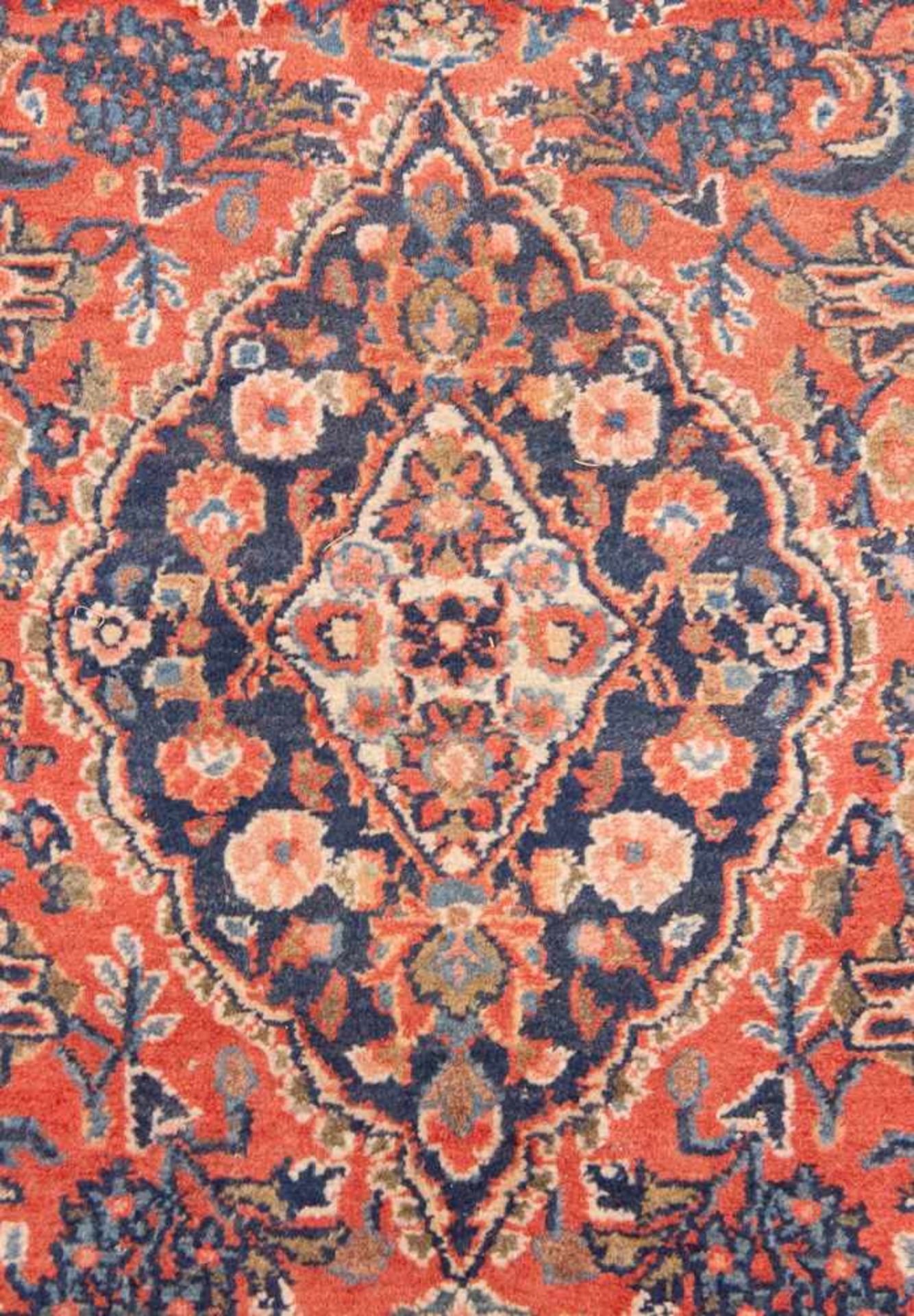 Hand-woven Carpet Length: 135 cm , Width: 147 cm, Hight: 0 cm, Diameter: 0 cm - Bild 4 aus 4