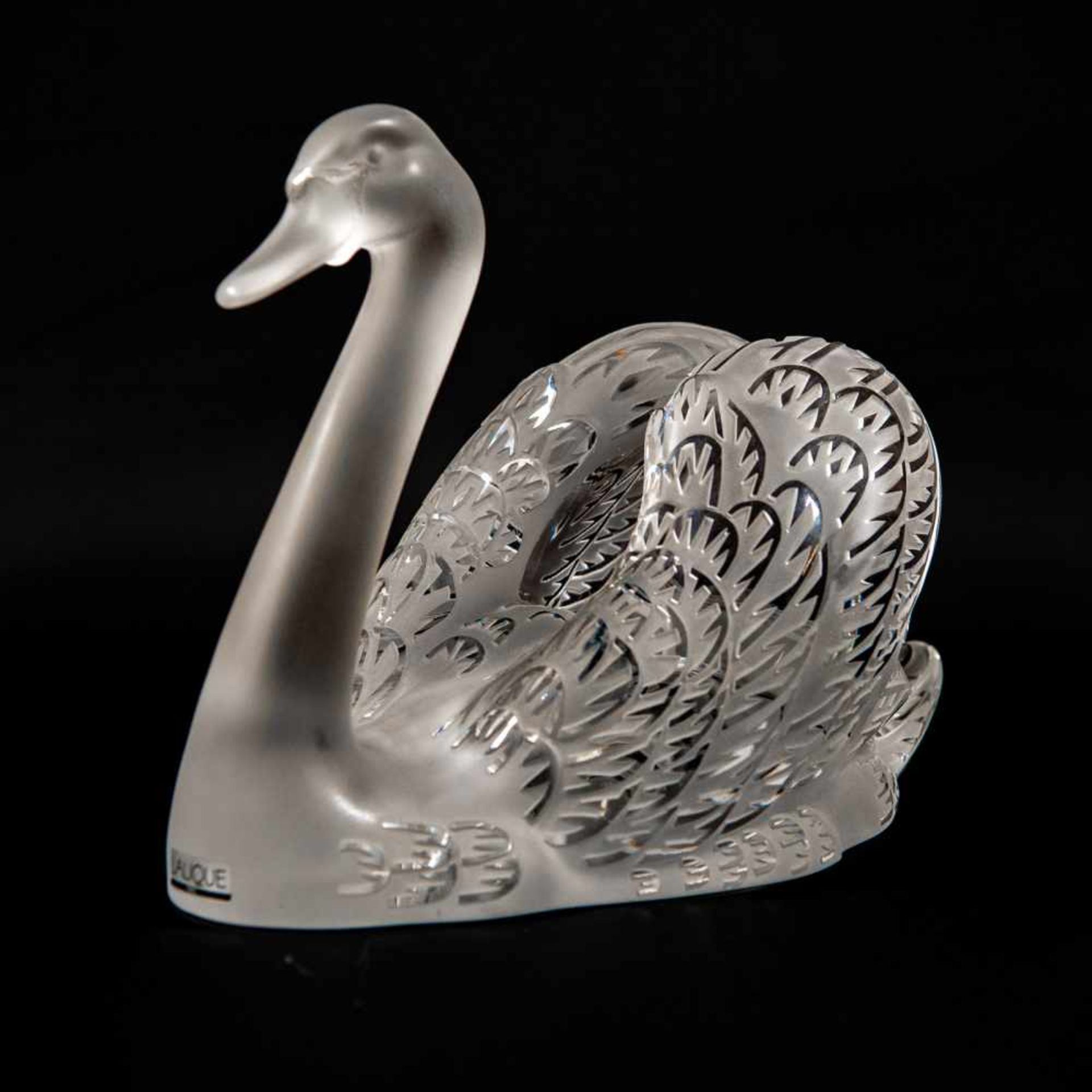 Crystal Swan, Lalique, France Length: 30 cm , Width: 20 cm, Hight: 24 cm, Diameter: 0 cm