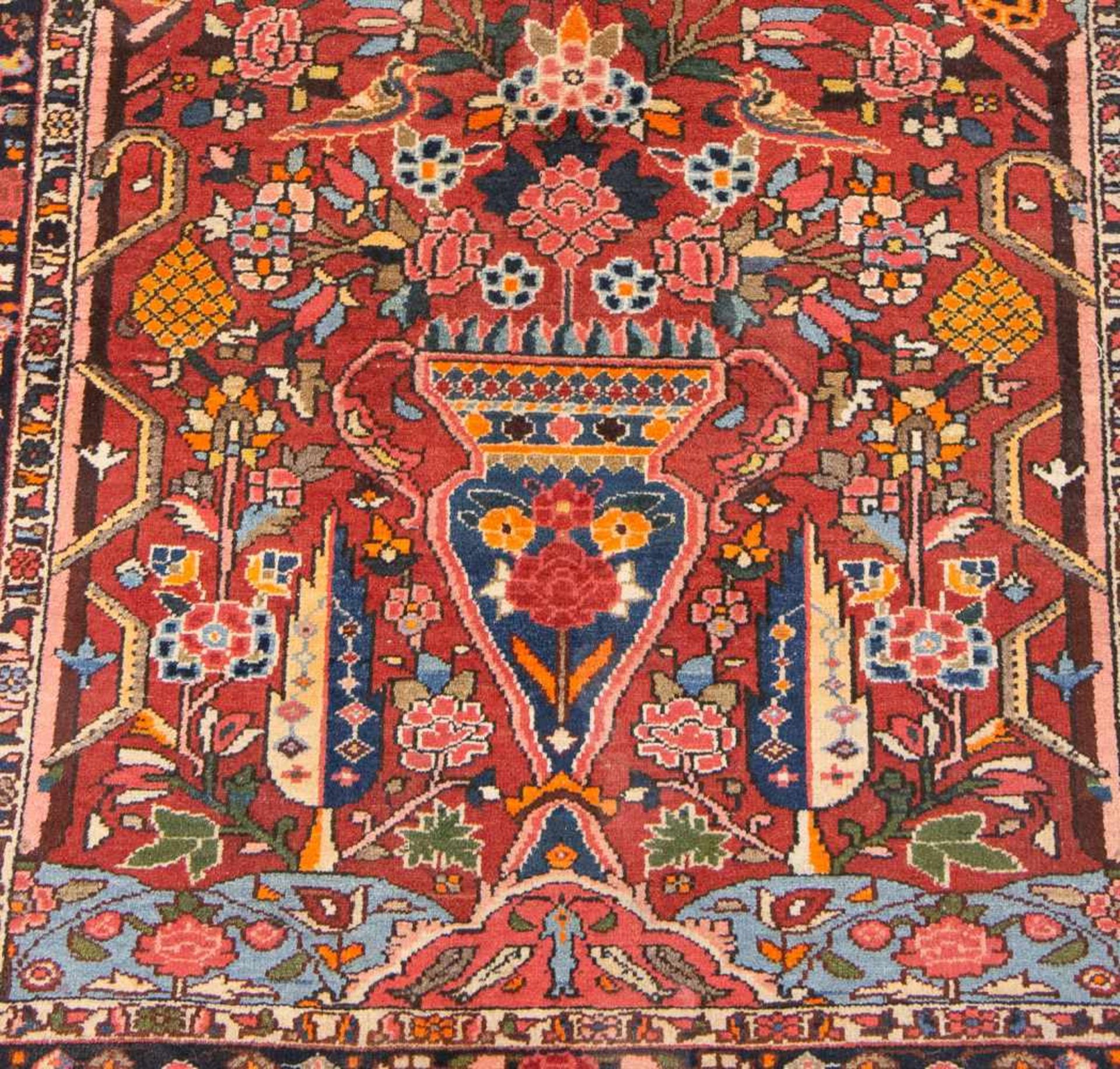 Hand-woven Carpet Length: 147 cm , Width: 200 cm, Hight: 0 cm, Diameter: 0 cm - Bild 2 aus 2