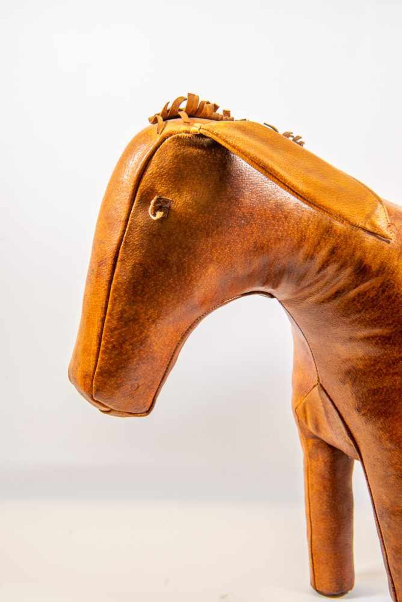 Dimitri OMERSA (1927-1975)Dimitri OMERSA (1927-1975), leather donkey, 1980's Length: 70 cm , - Bild 4 aus 6