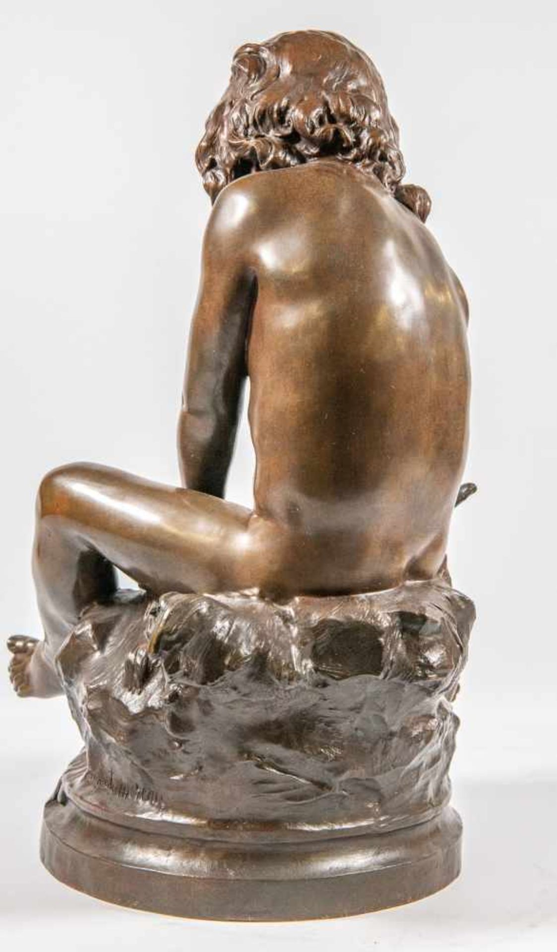 Auguste MOREAU (1834-1917)Auguste MOREAU (1834-1917), bronze statue, 19th century Length: 43 cm , - Bild 6 aus 10