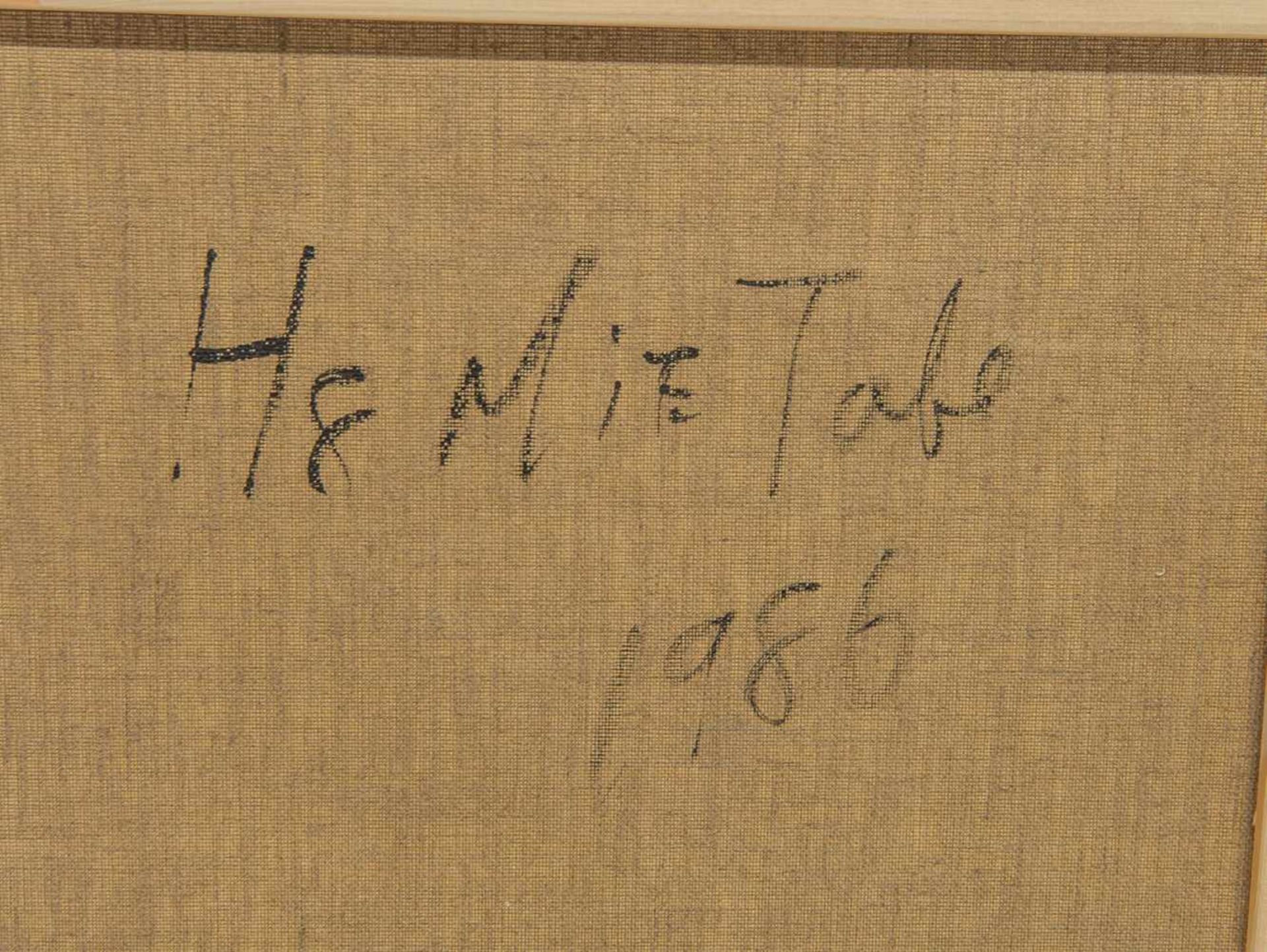 Mitsuko TABE (1933)Mitsuko Tabe (1933) - Painting Length: 0 cm , Width: 0 cm, Hight: 0 cm, Diameter: - Bild 4 aus 4