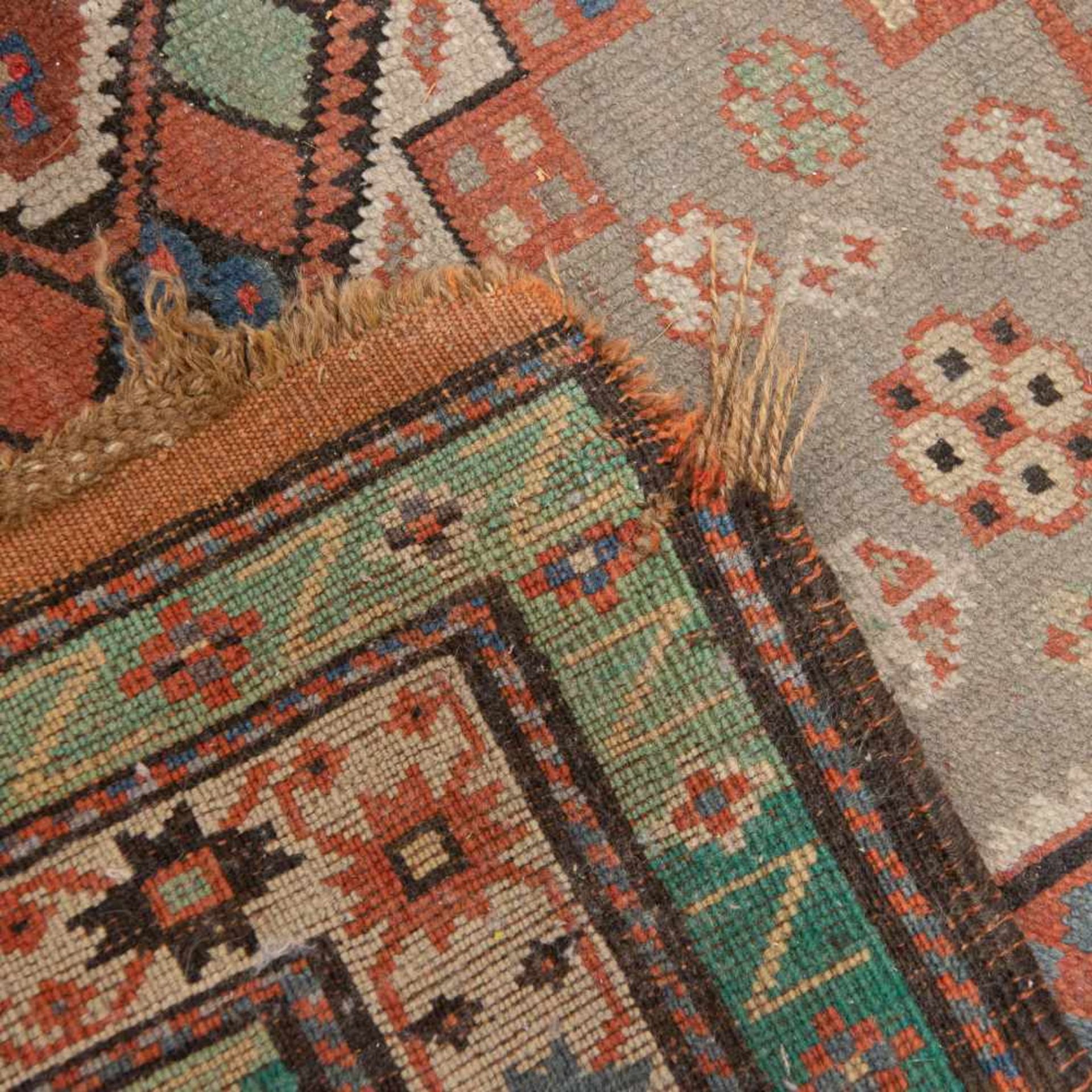 Hand-woven Carpet Length: 132 cm , Width: 281 cm, Hight: 0 cm, Diameter: 0 cm - Bild 5 aus 5