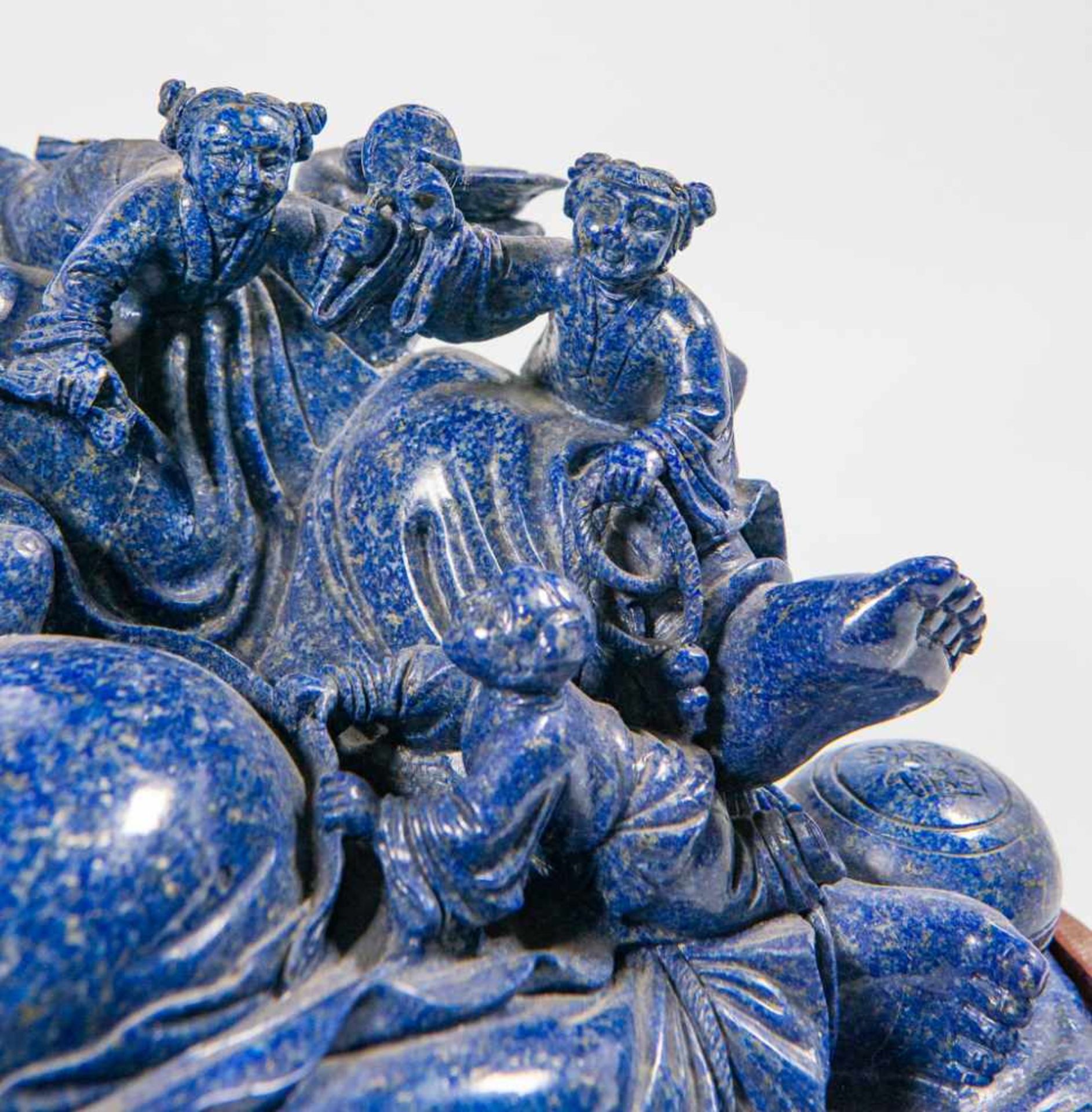 Resting Buddha, Lapis Lazuli - Bild 8 aus 16