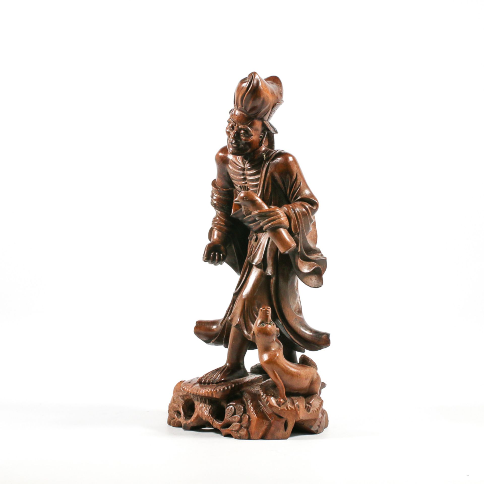 Wood sculpture, Eastern origin - Bild 6 aus 18