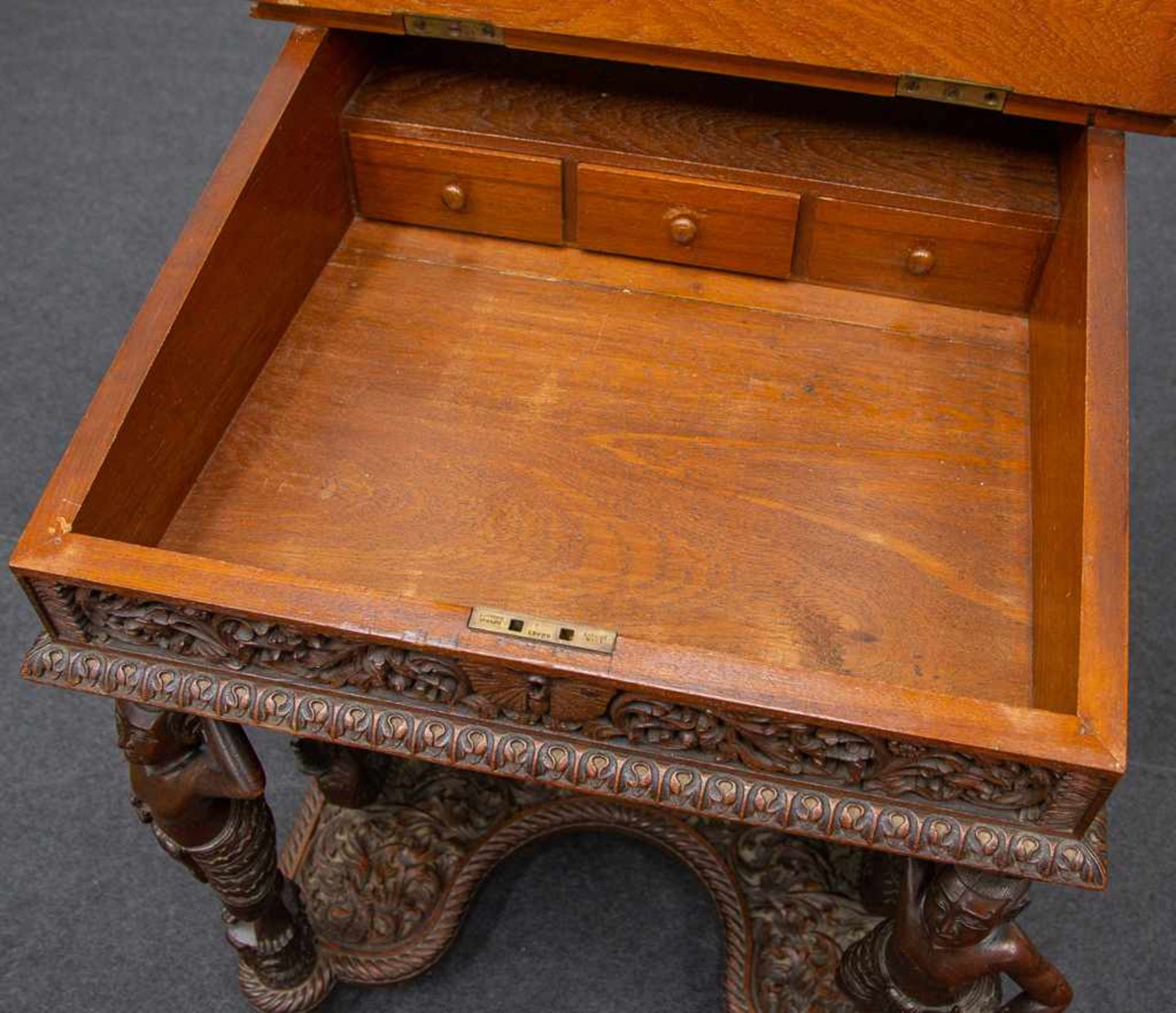 Indonesian davenport desk - Bild 23 aus 23