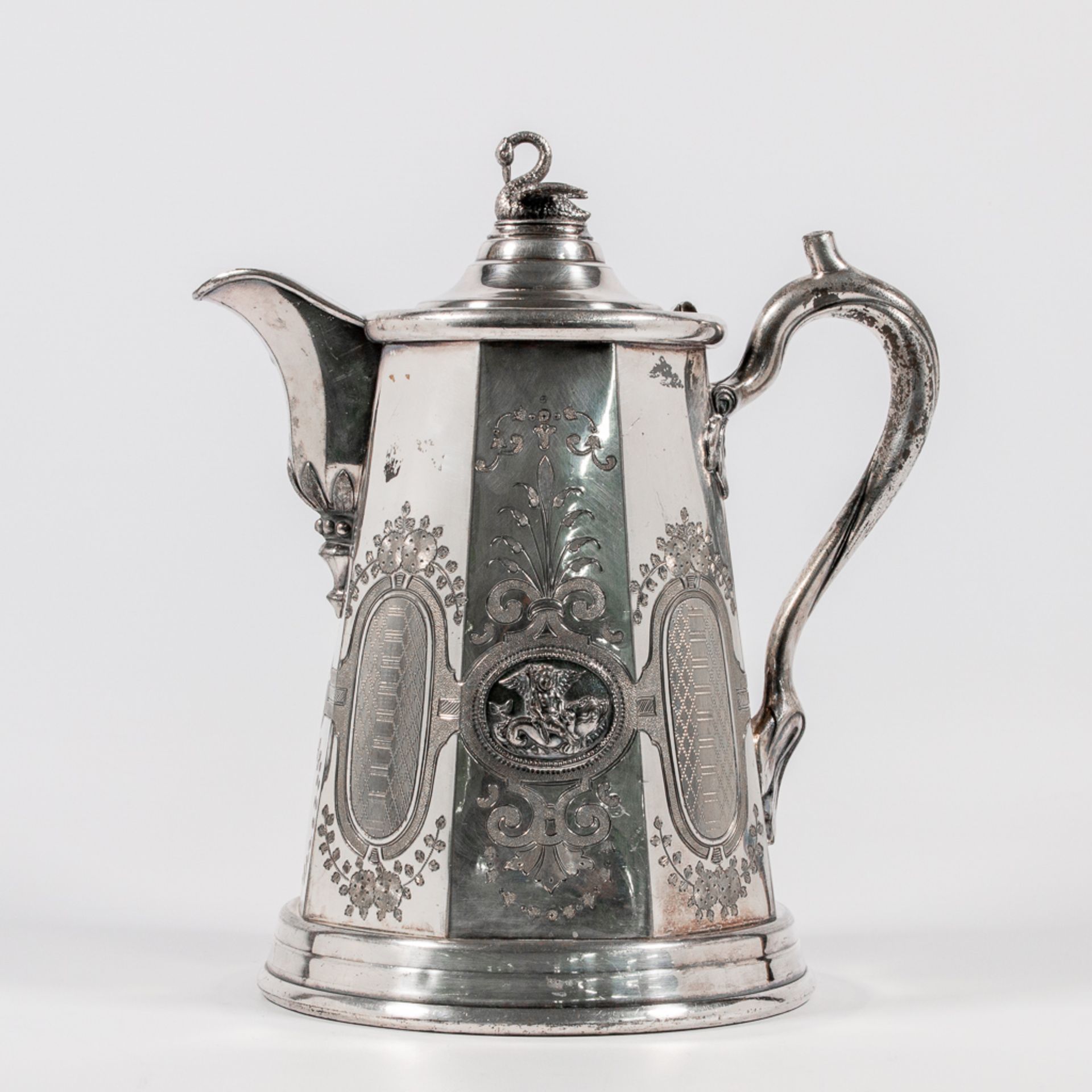 Silver-plated coffee pot - Bild 4 aus 17