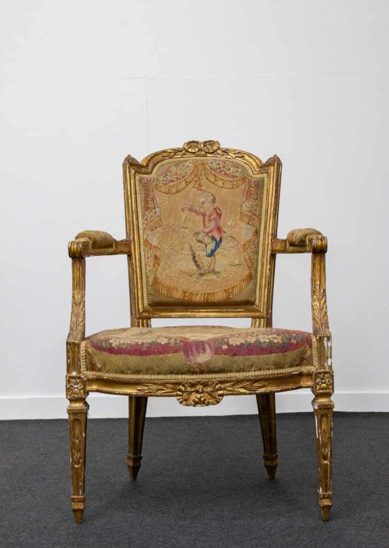 4 LXVI period armchairs - Image 9 of 26