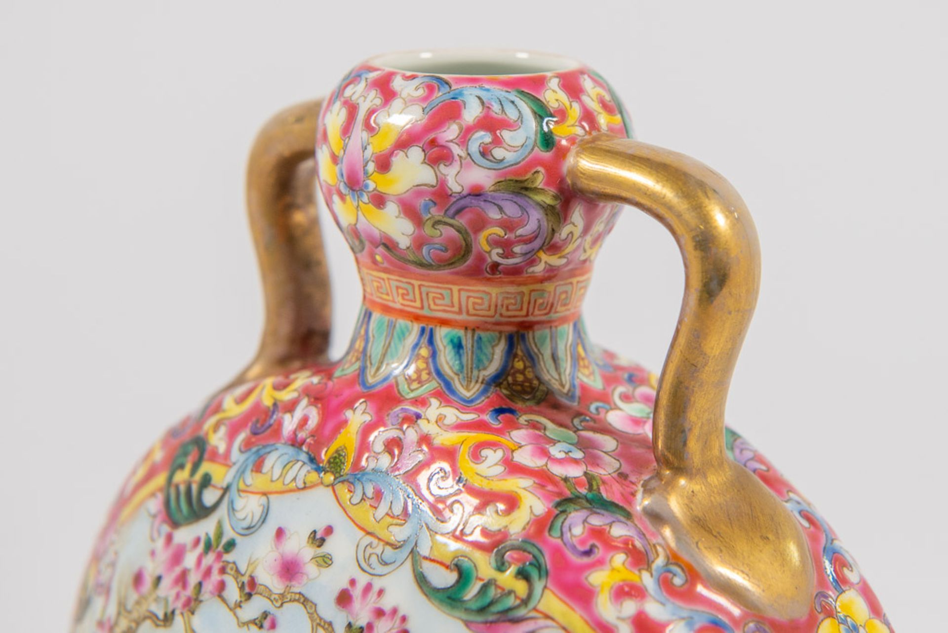 Chinese Vase: 'Moon flask' - Bild 12 aus 12