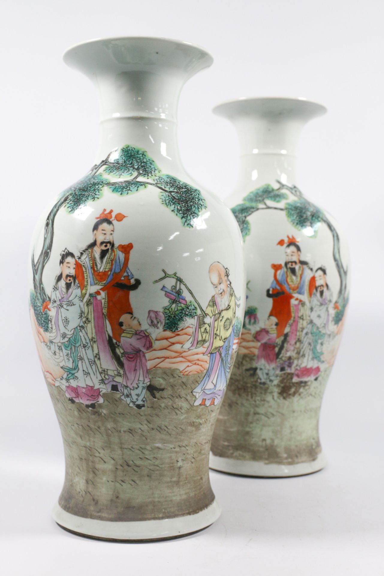 Pair of chinese vases - Image 6 of 10