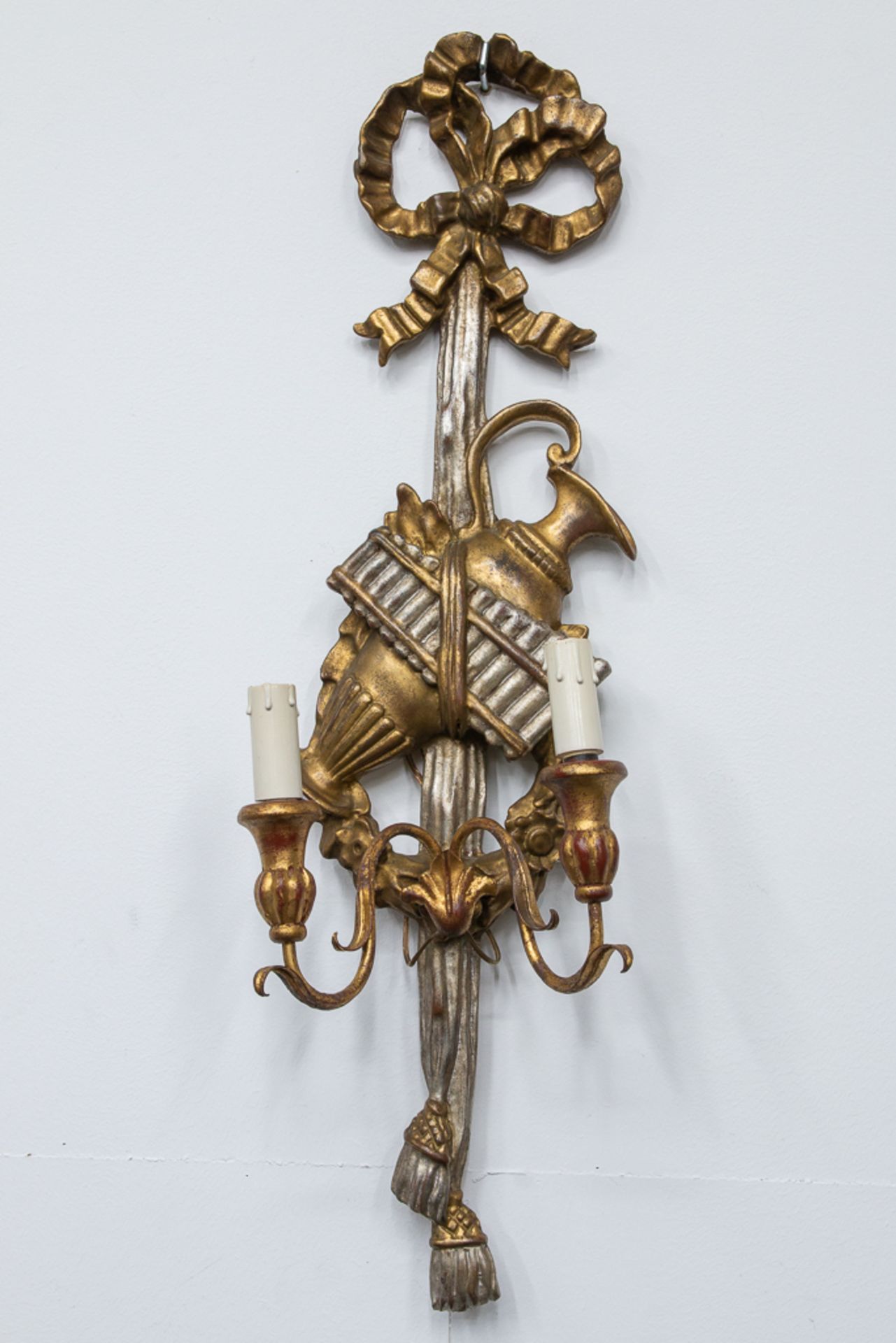 Pair of italian wall lamps - Image 7 of 10